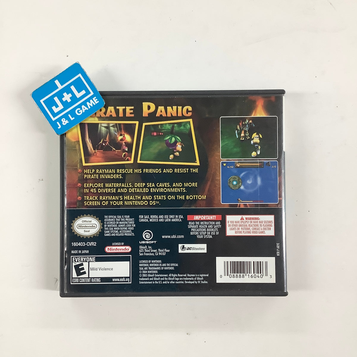 Rayman DS - (NDS) Nintendo DS [Pre-Owned] Video Games Ubisoft