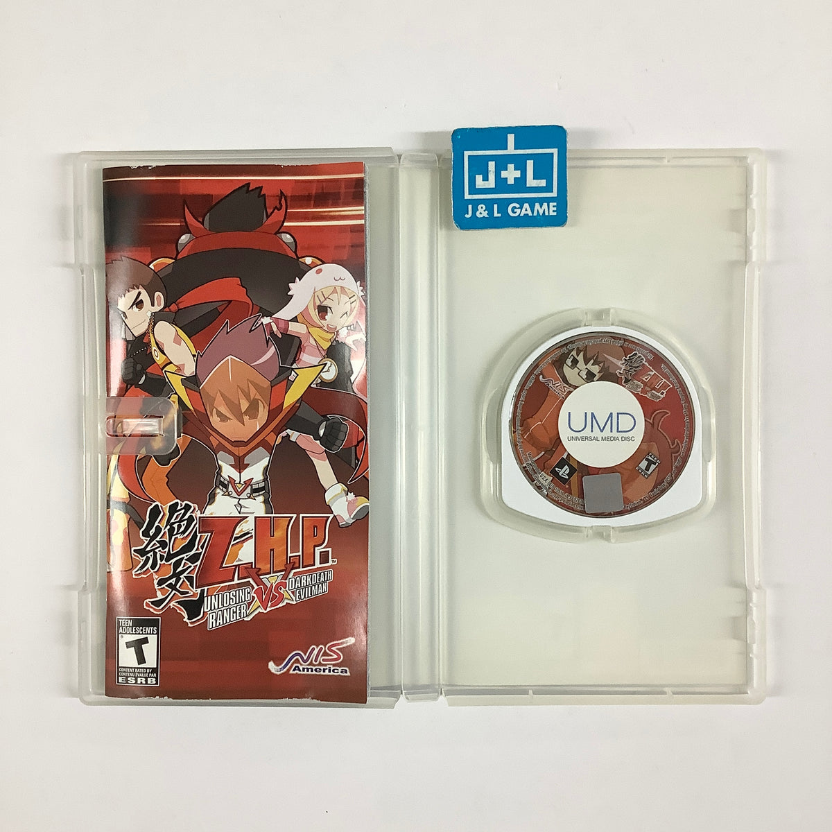 Z.H.P. Unlosing Ranger vs Darkdeath Evilman - Sony PSP [Pre-Owned] Video Games NIS America