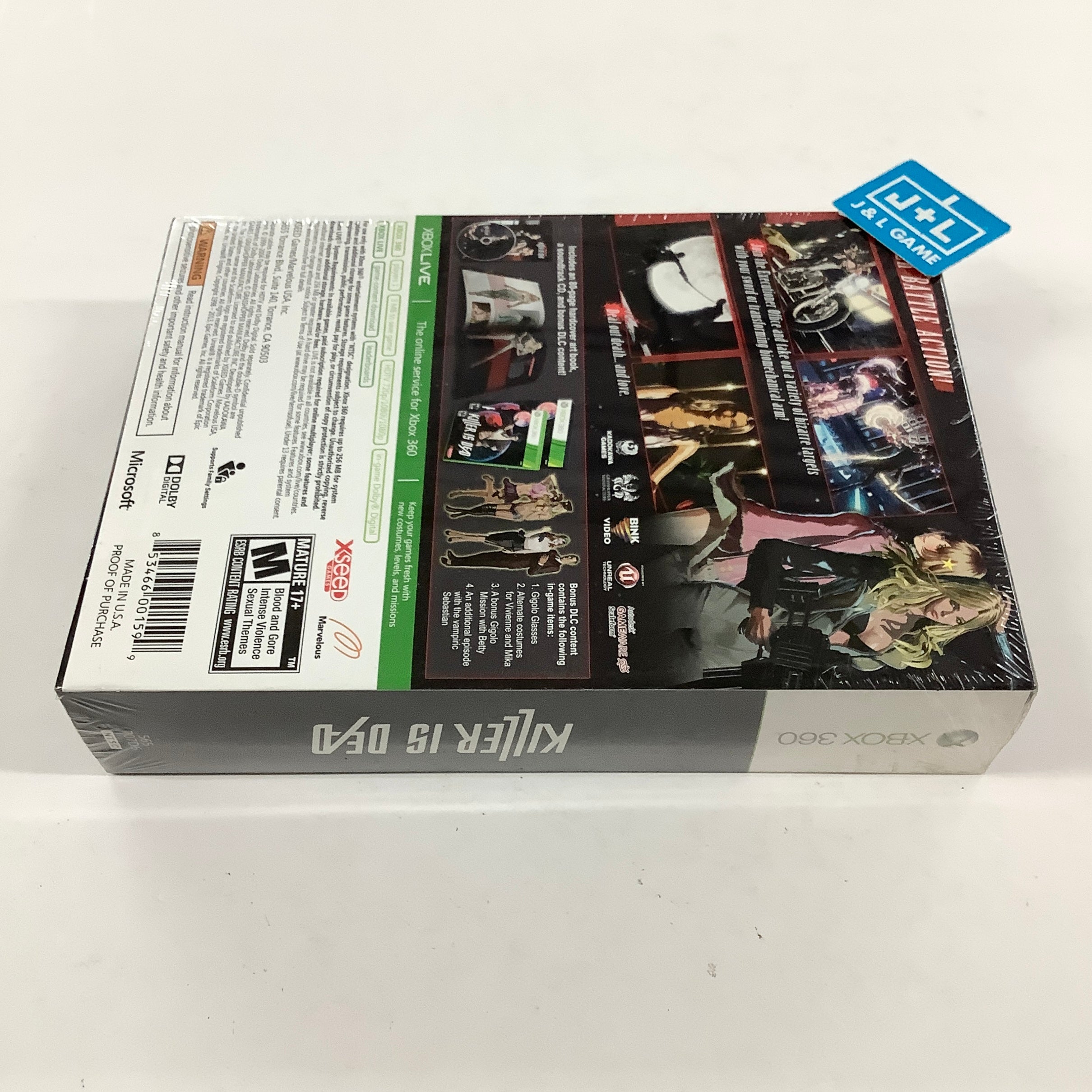 Killer Is Dead (Limited Edition) - Xbox 360 Video Games XSEED Games