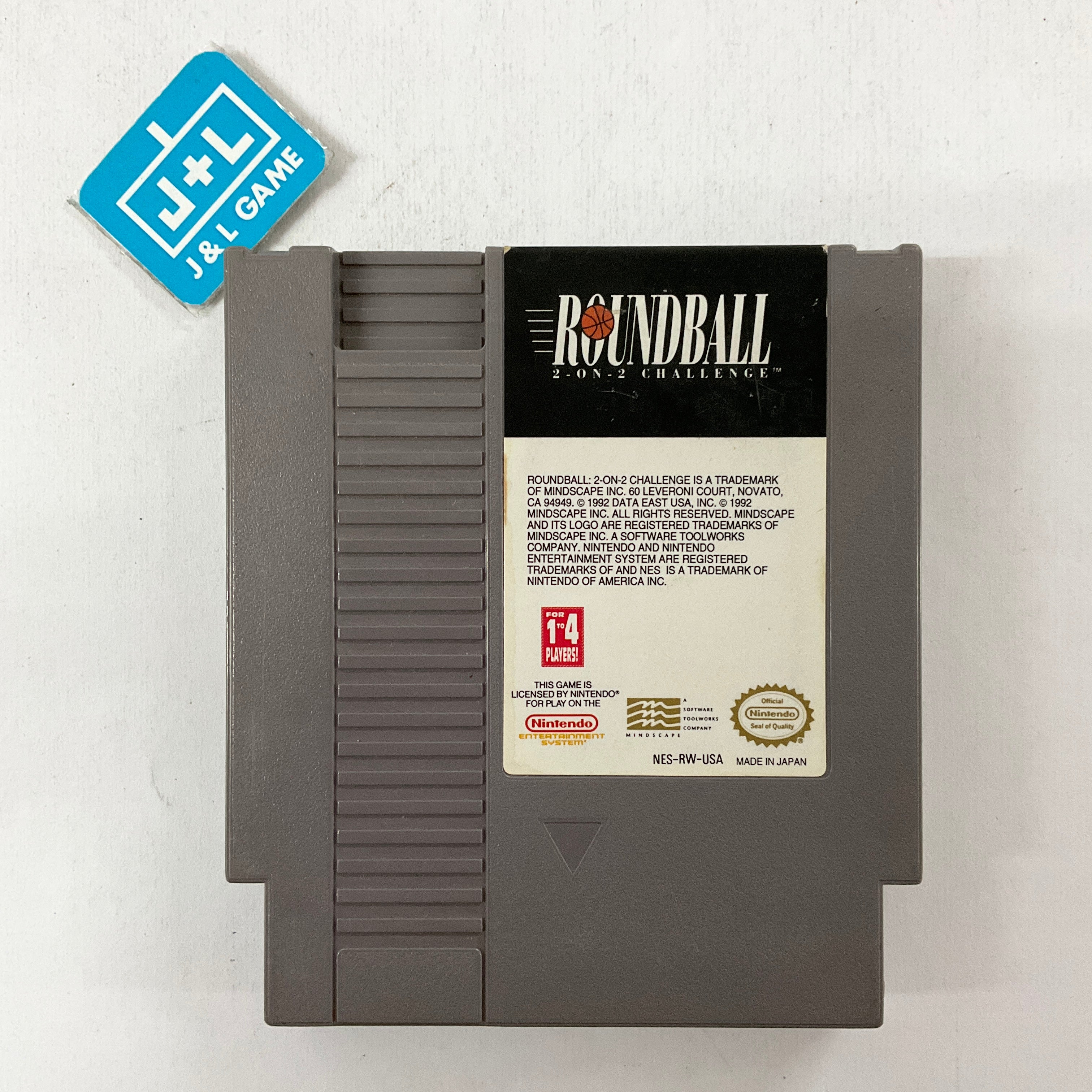 Roundball 2-on-2 Challenge - (NES) Nintendo Entertainment System [Pre-Owned] Video Games Mindscape