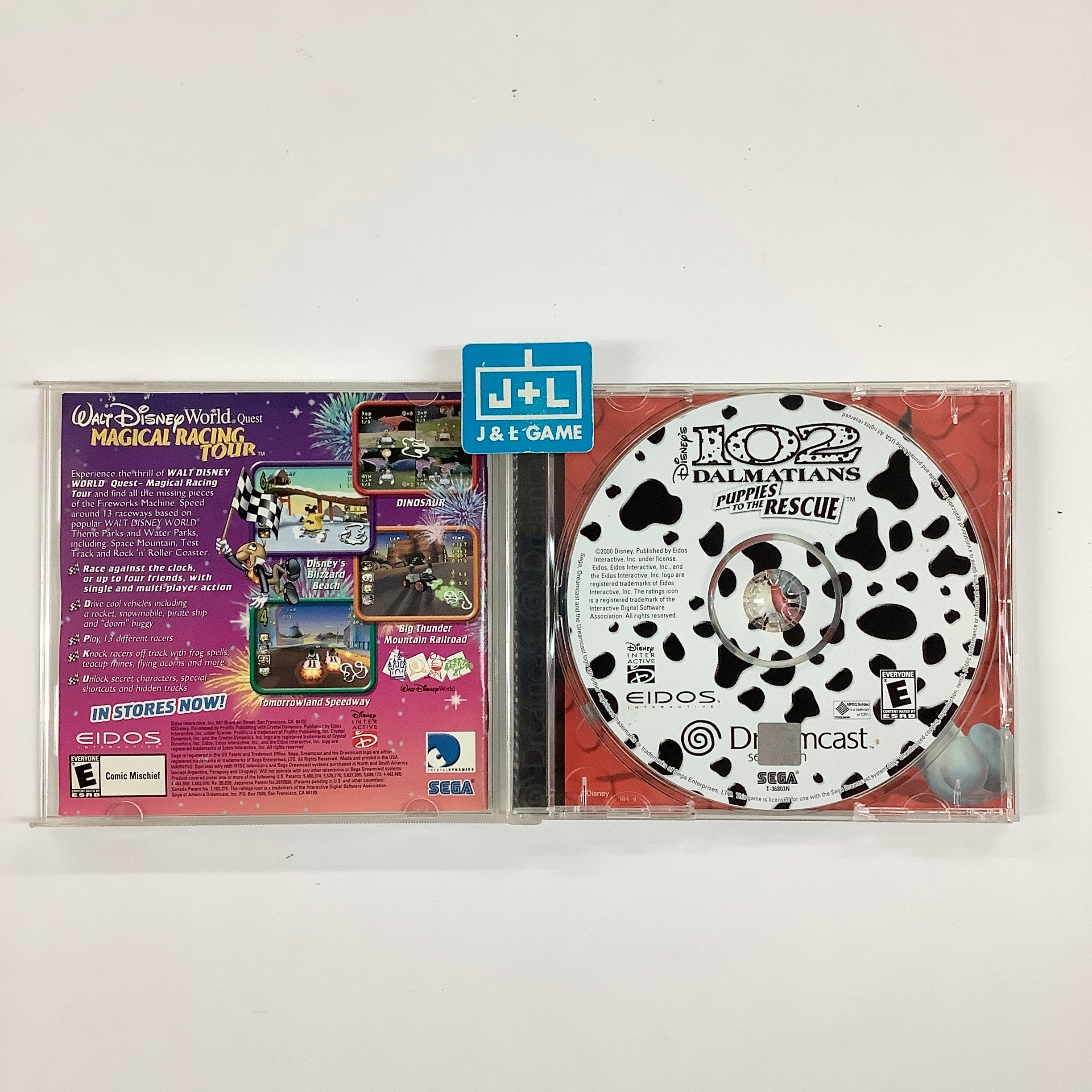 102 Dalmatians: Puppies to the Rescue - (DC) SEGA Dreamcast [Pre-Owned] Video Games Eidos