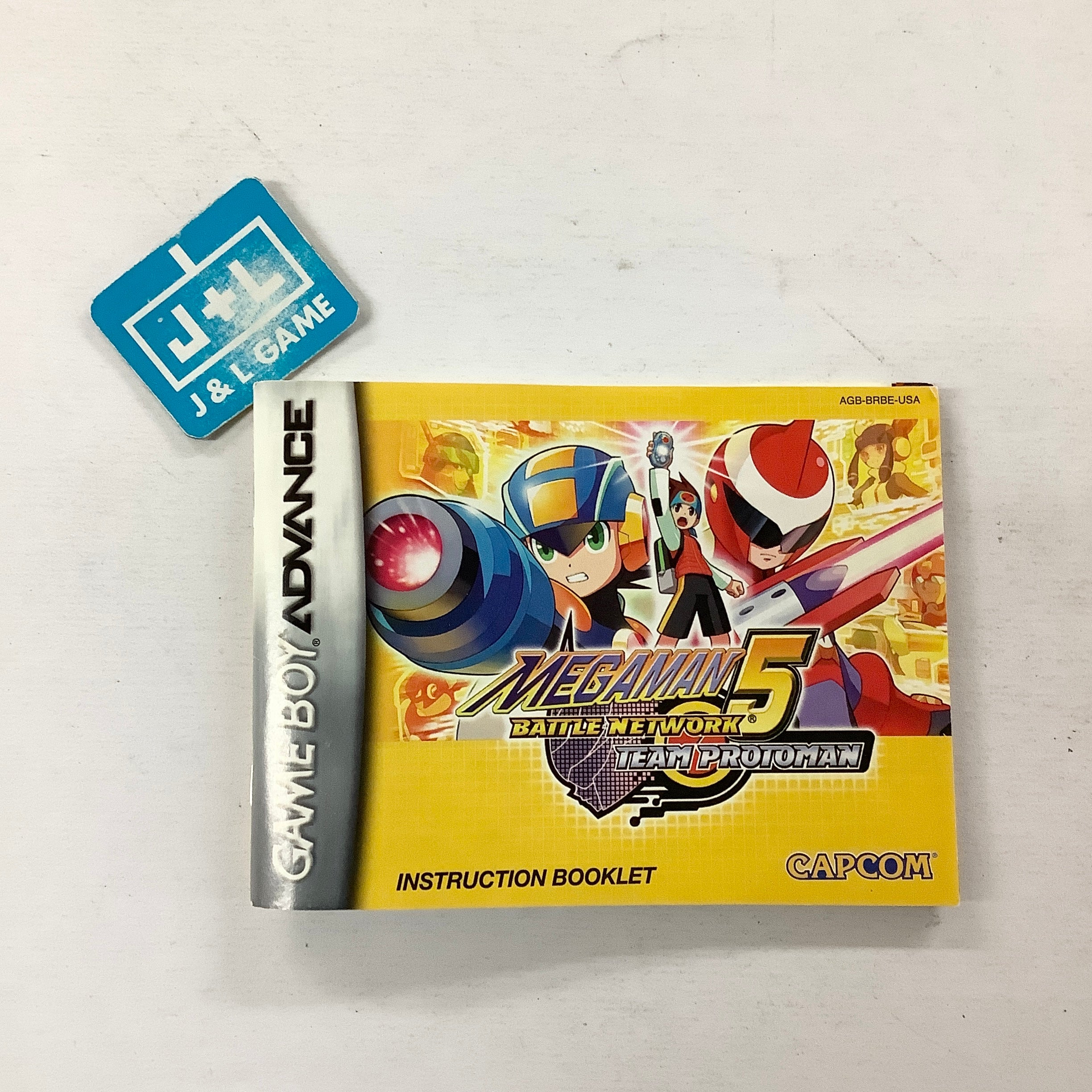 Mega Man Battle Network 5: Team Protoman - (GBA) Game Boy Advance [Pre-Owned] Video Games Capcom   