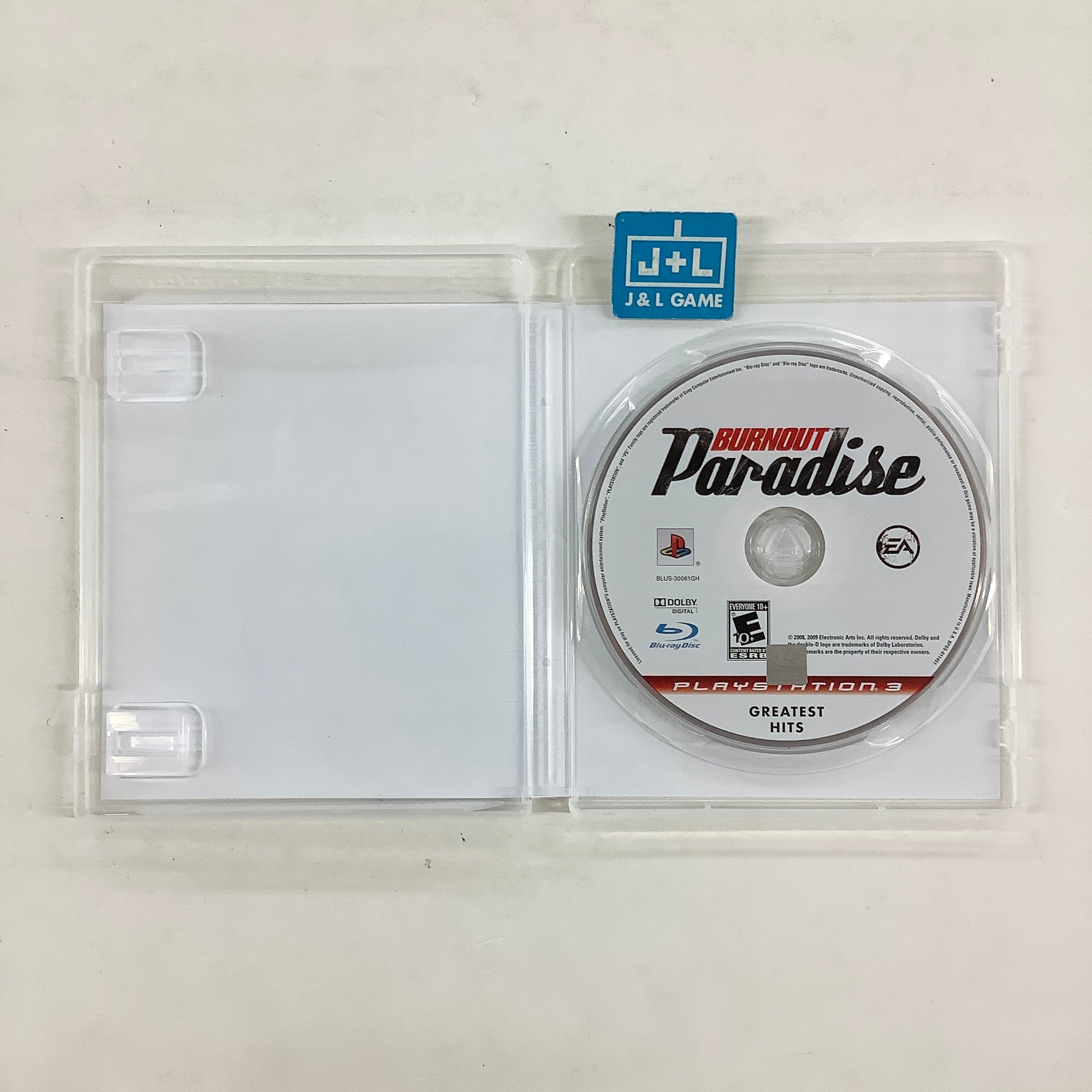Burnout Paradise (Greatest Hits) - (PS3) Playstation 3 [Pre-Owned] Video Games Electronic Arts
