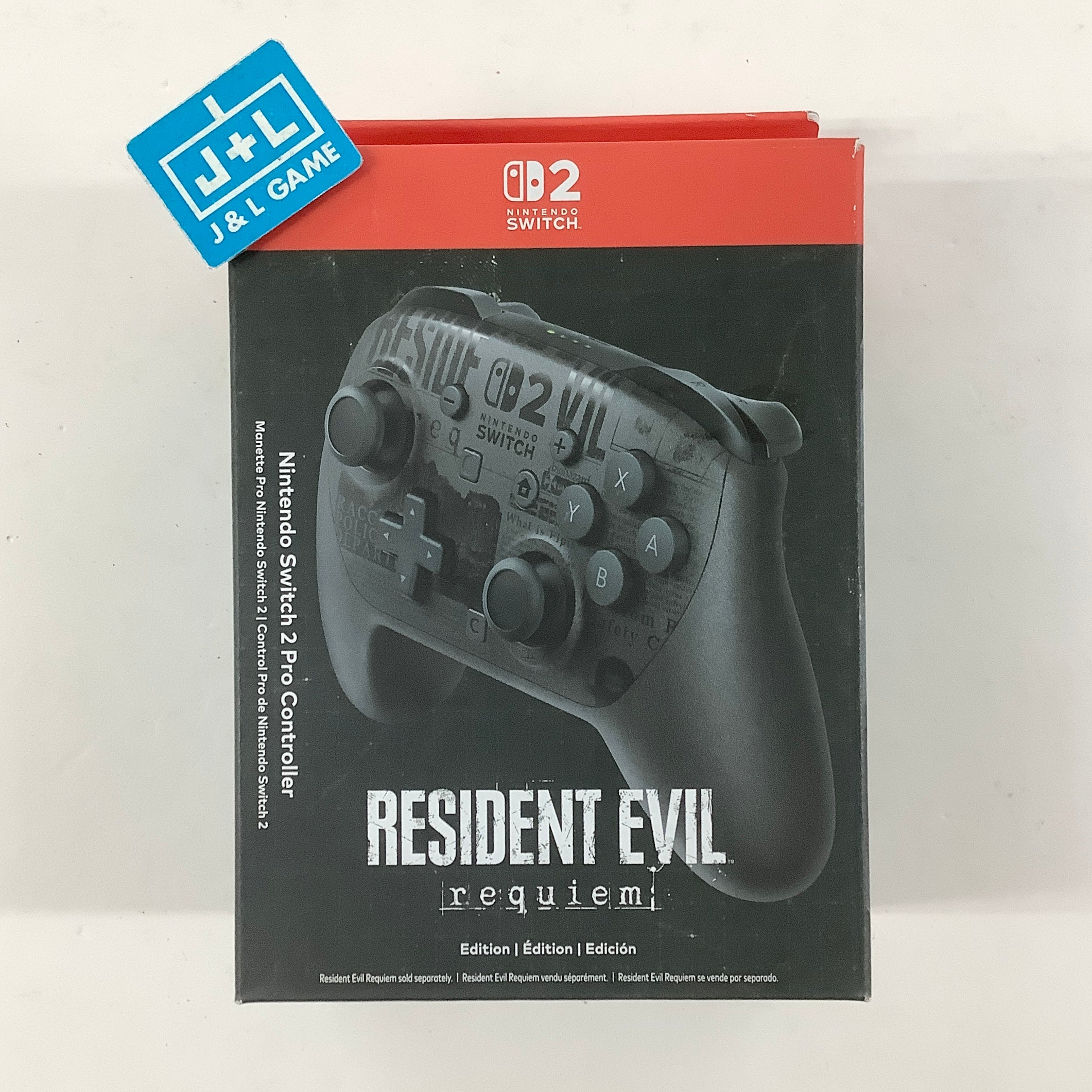 Nintendo Switch 2 Pro Controller (Resident Evil Requiem Edition) - NS2 Nintendo Switch 2
