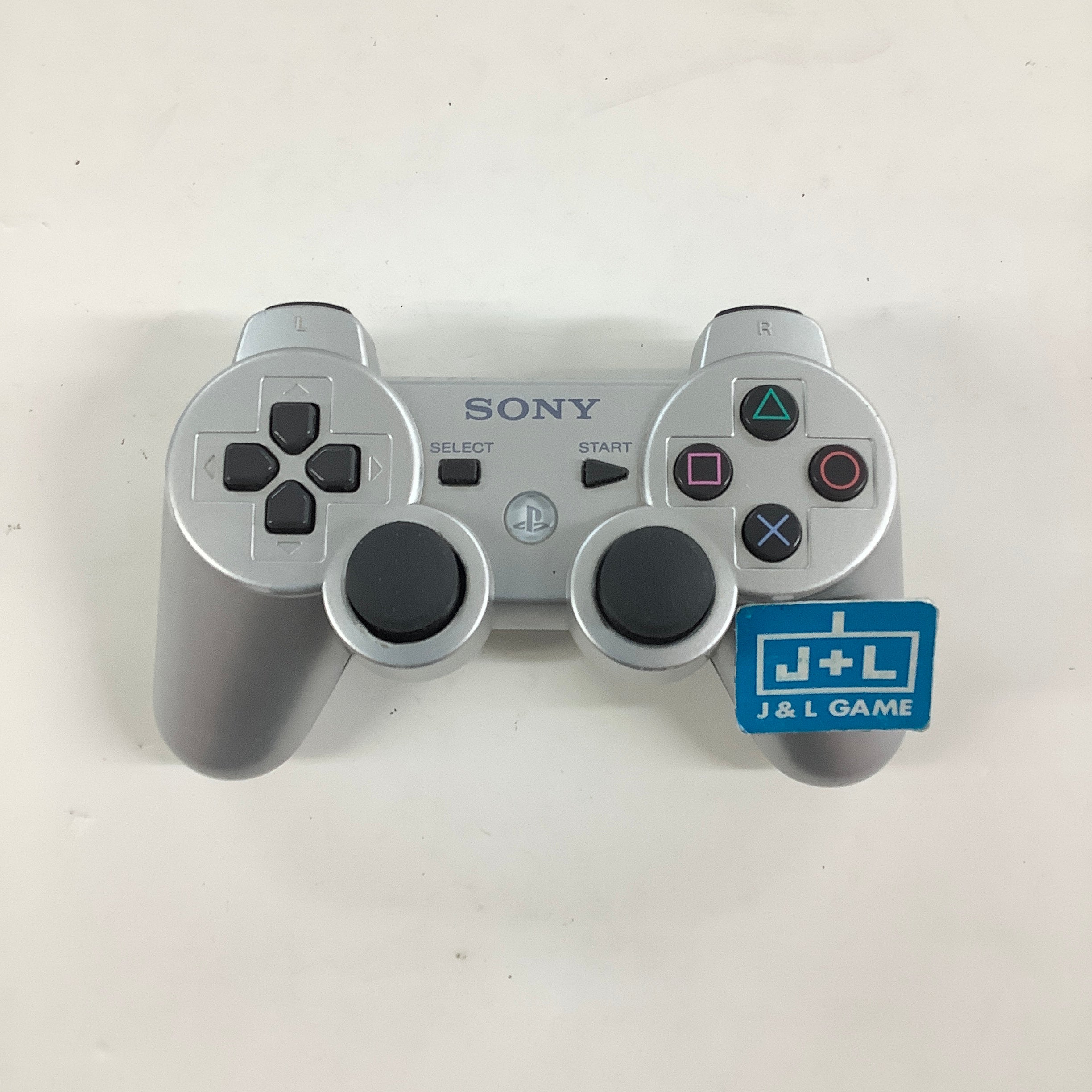 SONY PlayStation 3 DualShock Wireless Controller (Silver) - (PS3) PlayStation 3 [Pre-Owned] Accessories SONY