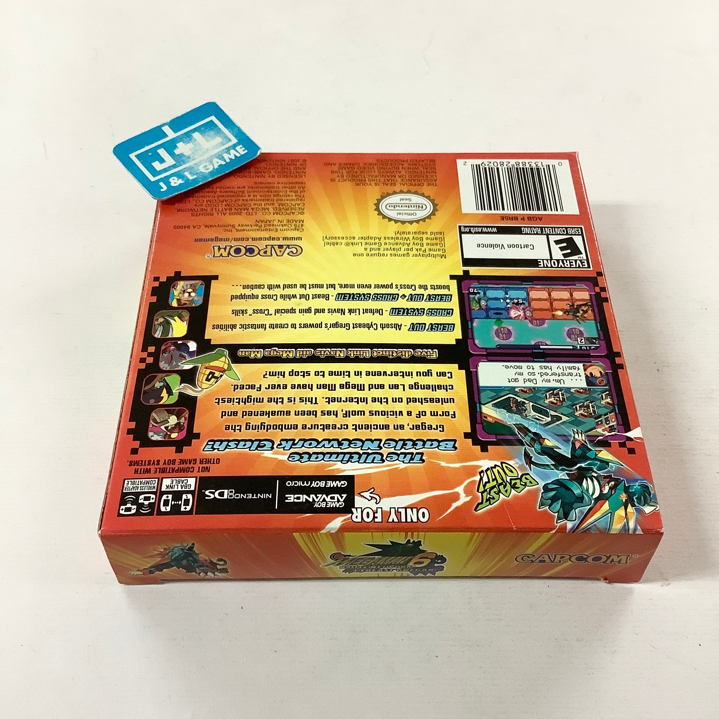 Mega Man Battle Network 6: Cybeast Gregar - (GBA) Game Boy Advance [Pre-Owned] Video Games Capcom   