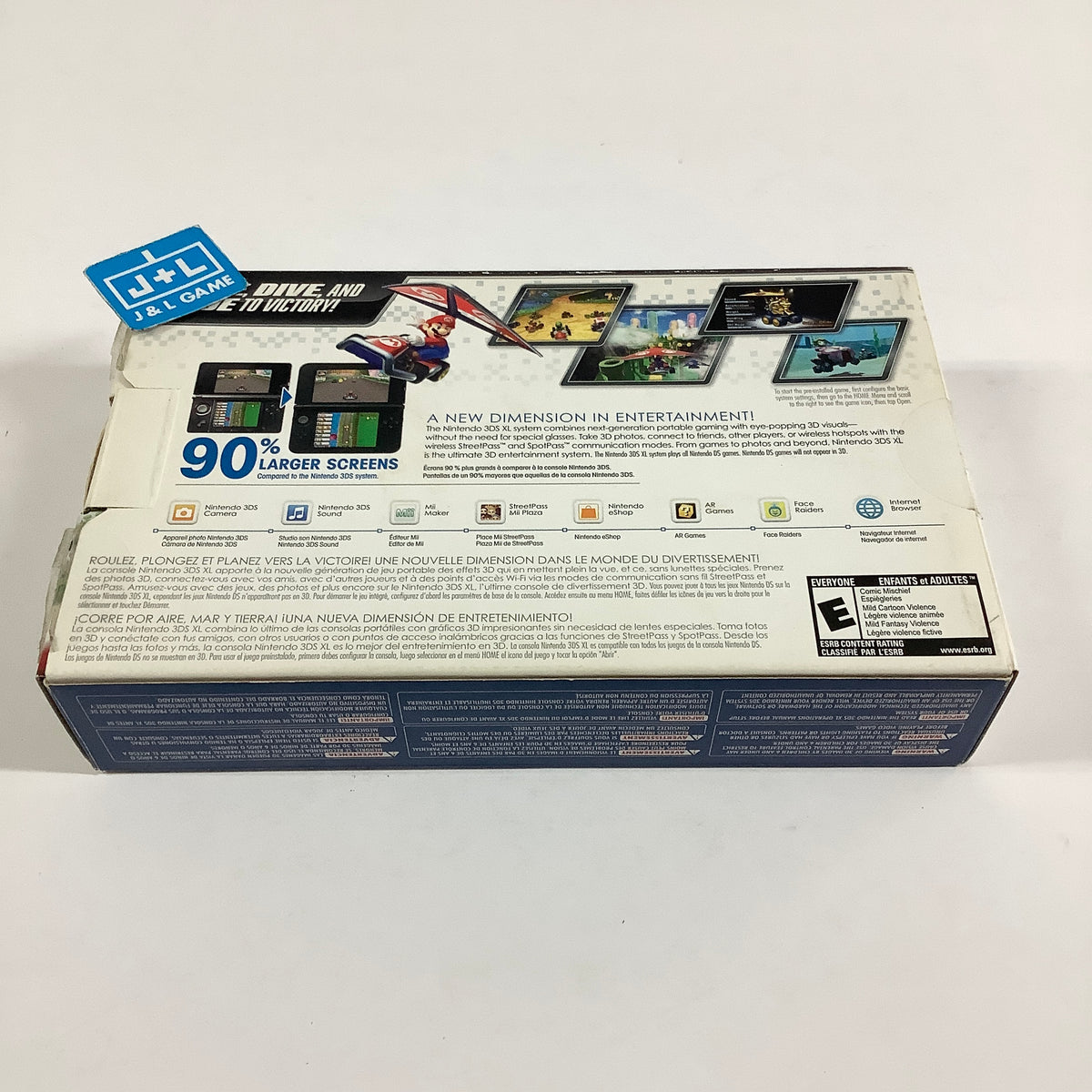 Nintendo 3DS XL Console (Blue/Black) - Nintendo 3DS (Pre-Owned) Consoles Nintendo