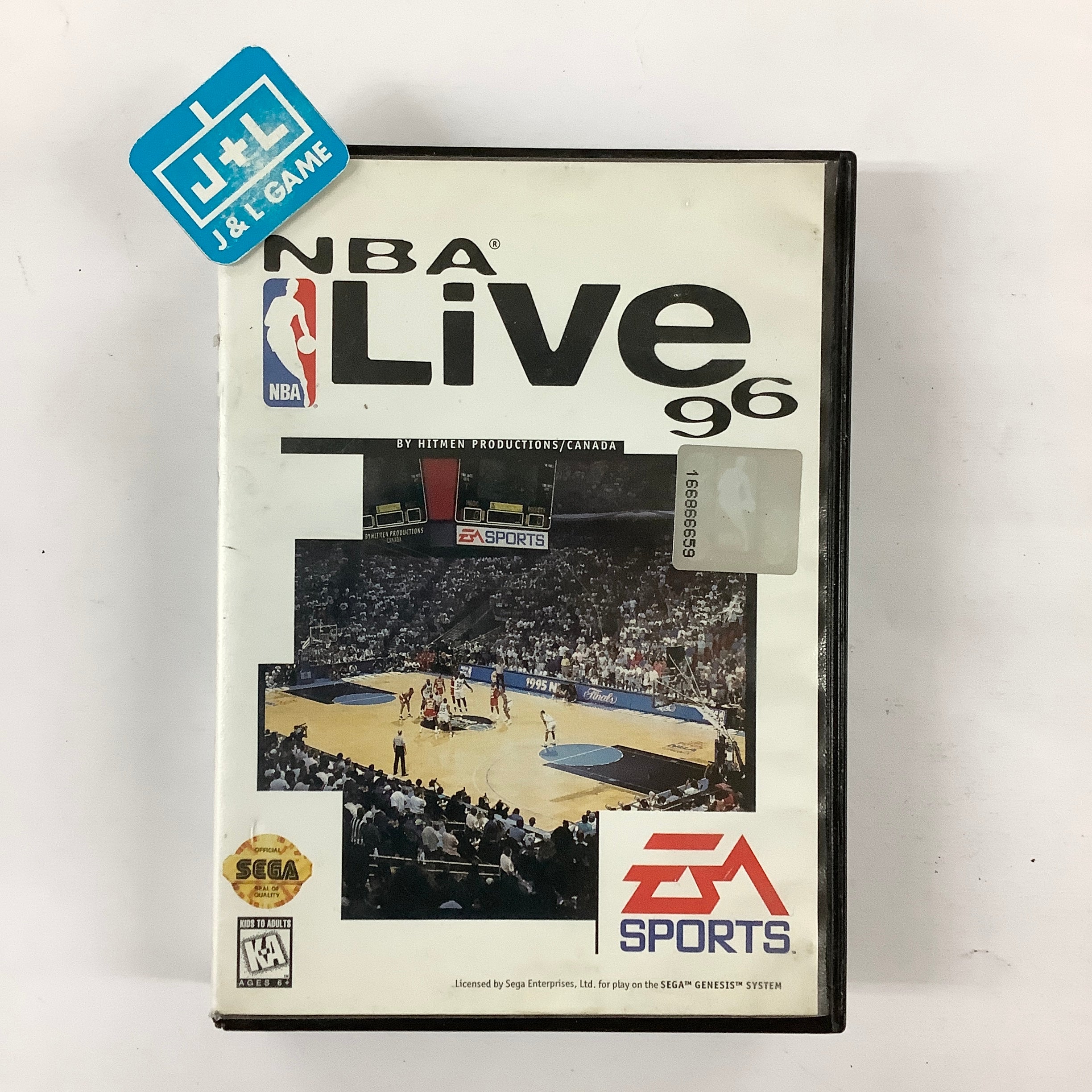 NBA Live '96 - (SG) SEGA Genesis [Pre-Owned] Video Games Electronic Arts   