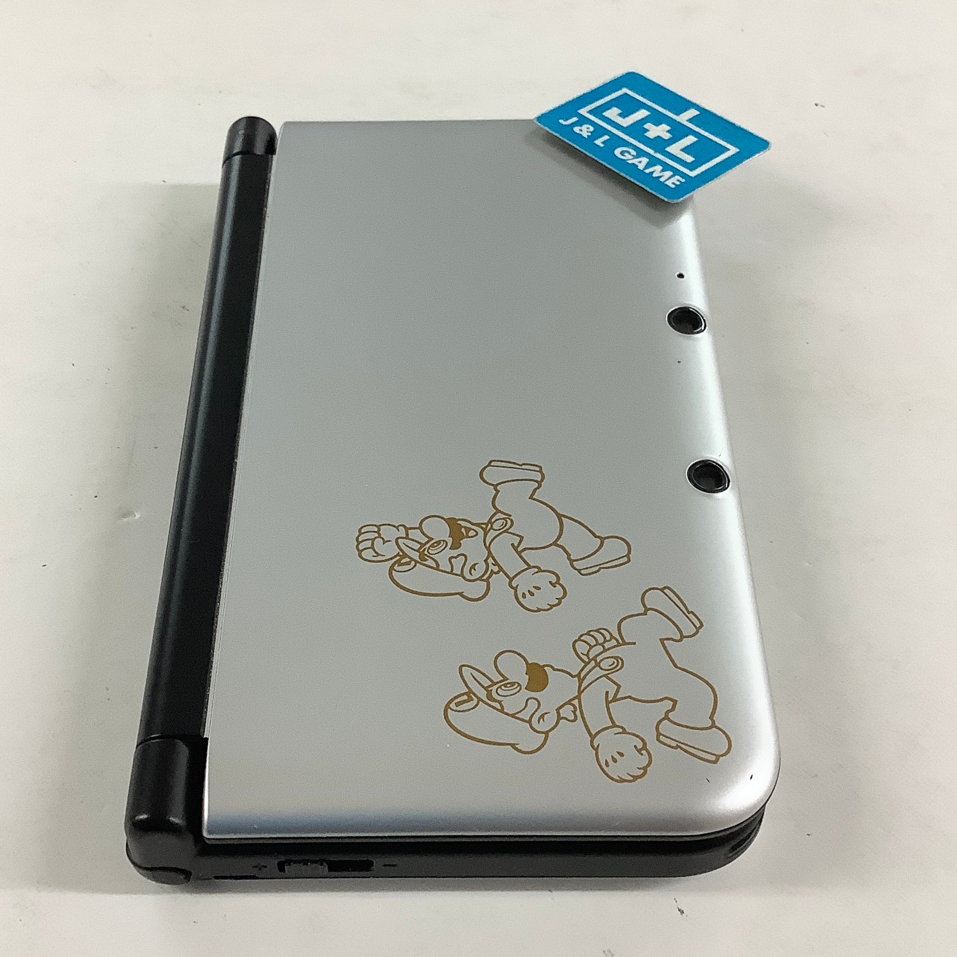 Nintendo 3DS XL Console (Mario & Luigi Silver) - Nintendo 3DS [Pre-Owned] Consoles Nintendo