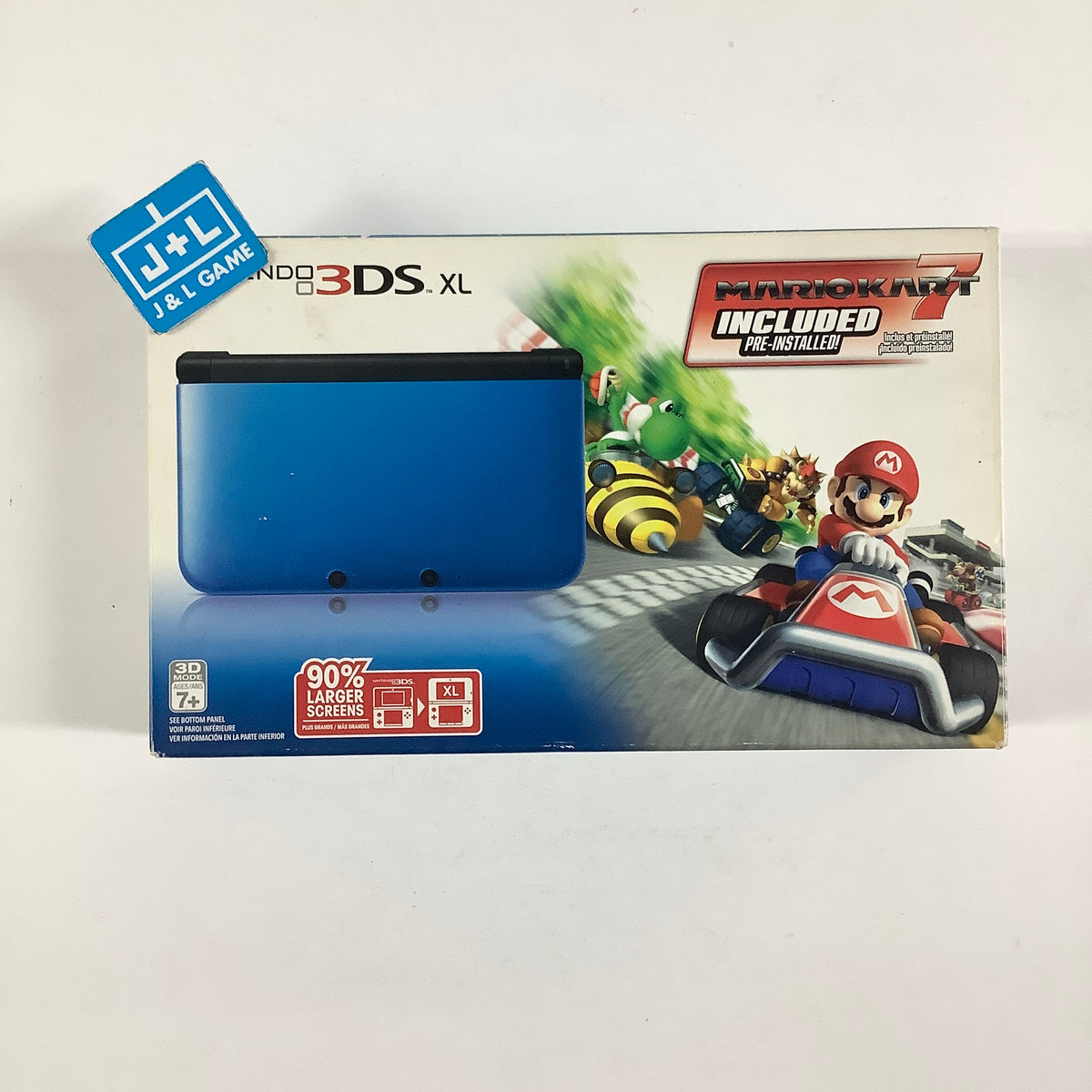 Nintendo 3DS XL Console (Blue/Black) - Nintendo 3DS (Pre-Owned) Consoles Nintendo