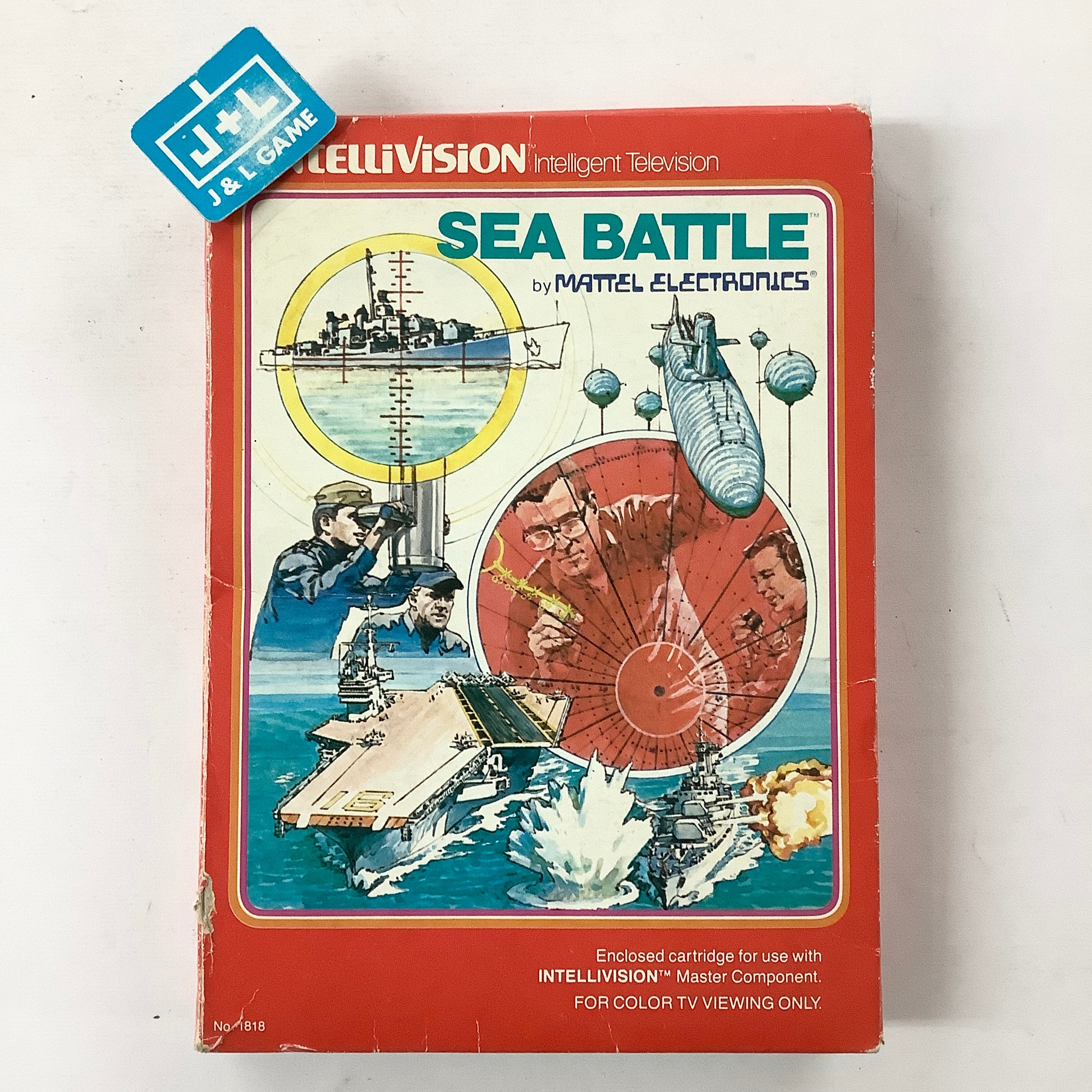 Sea Battle - (INTV) Intellivision [Pre-Owned] Video Games Intellivision Productions   