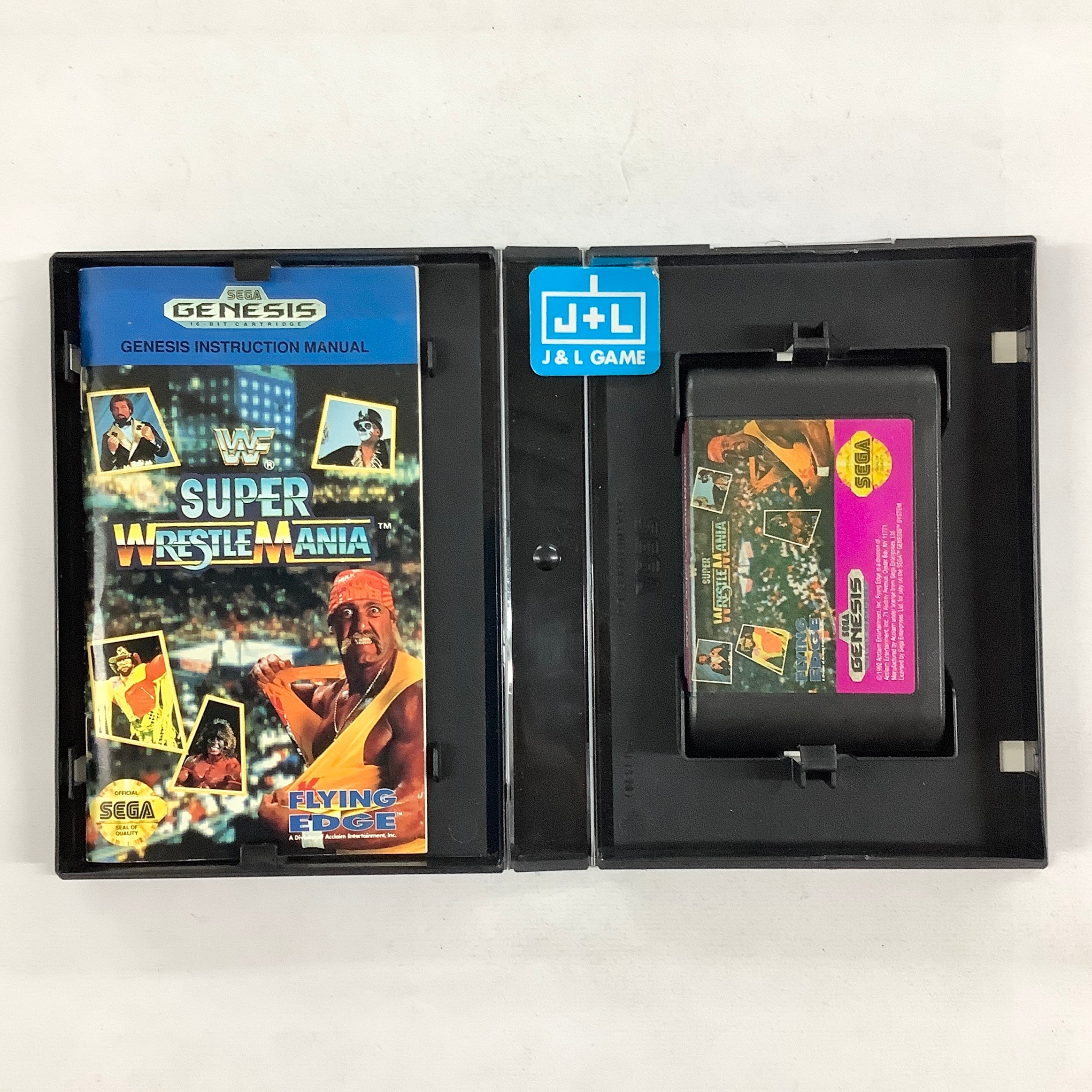 WWF Super WrestleMania - (SG) SEGA Genesis [Pre-Owned] Video Games Flying Edge