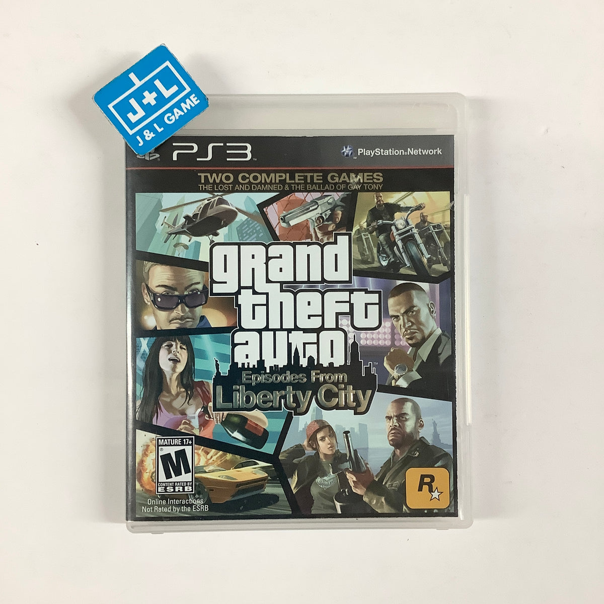 Grand Theft Auto: Episodes from Liberty City - (PS3) PlayStation 3 [Pre-Owned] Video Games Rockstar Games