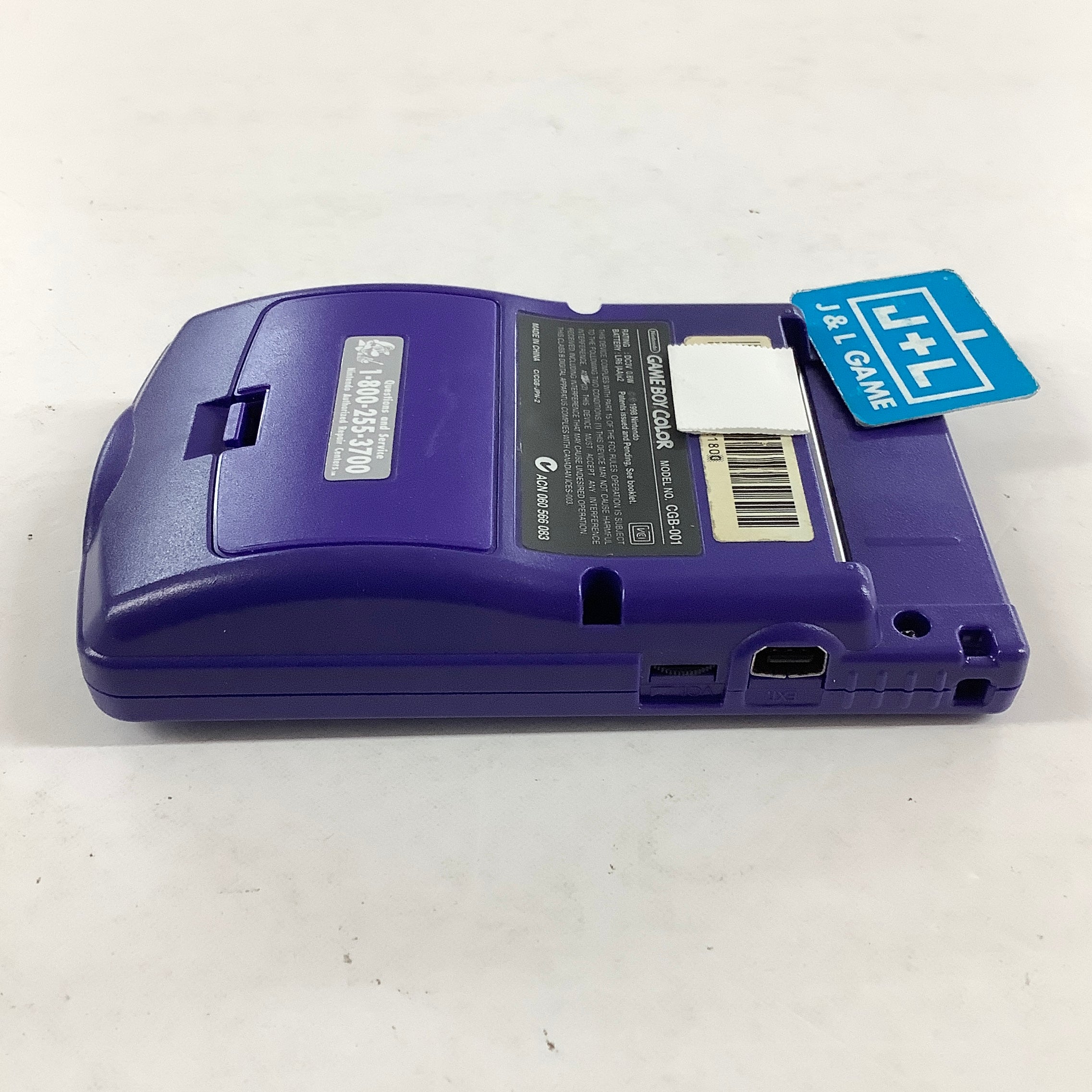 Nintendo Game Boy Color Console (Grape with Backlight) - (GBC) Game Boy Color [Pre-Owned] Consoles Nintendo