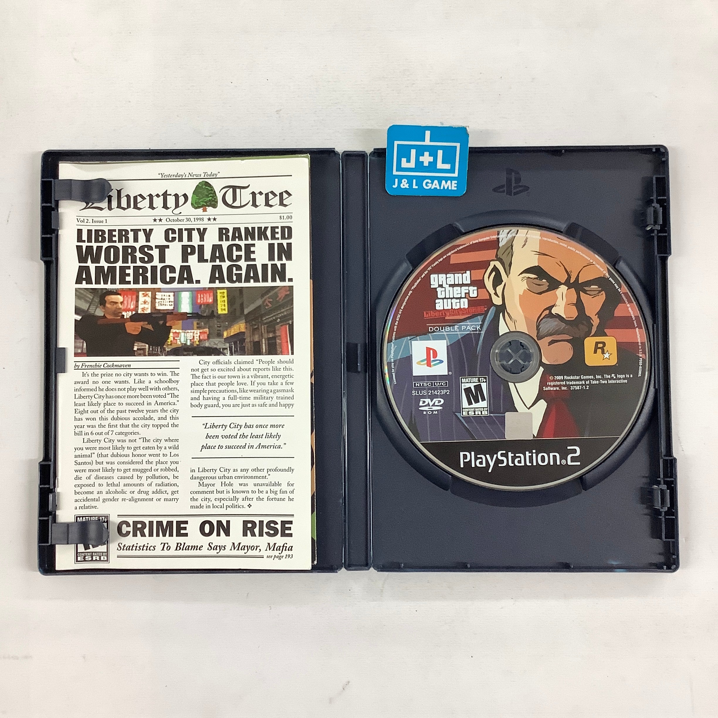 Grand Theft Auto: Liberty City Stories / Vice City Stories - (PS2) PlayStation 2 [Pre-Owned] Video Games Take-Two Interactive