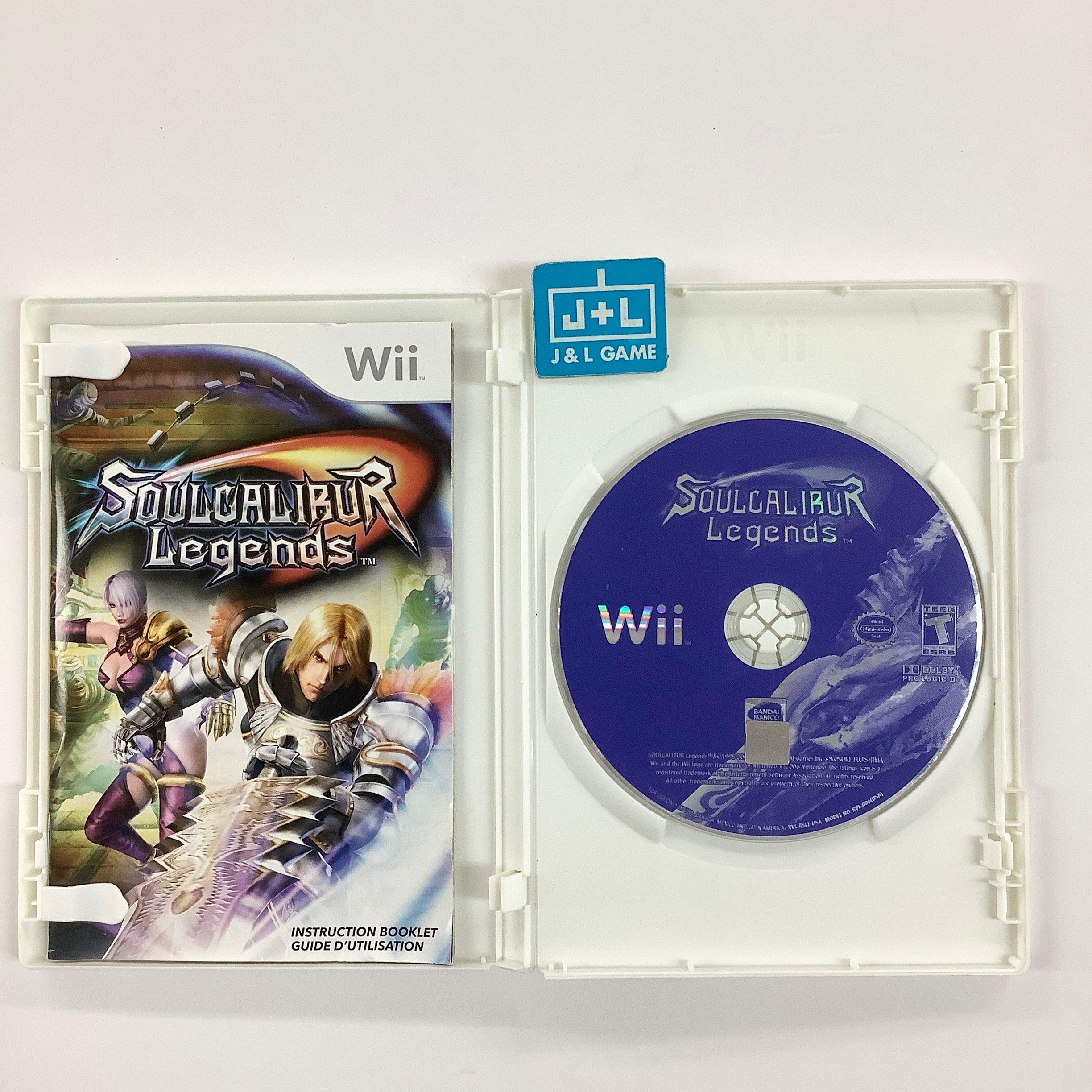 Soul Calibur Legends - Nintendo Wii [Pre-Owned] Video Games Bandai Namco Entertainment America