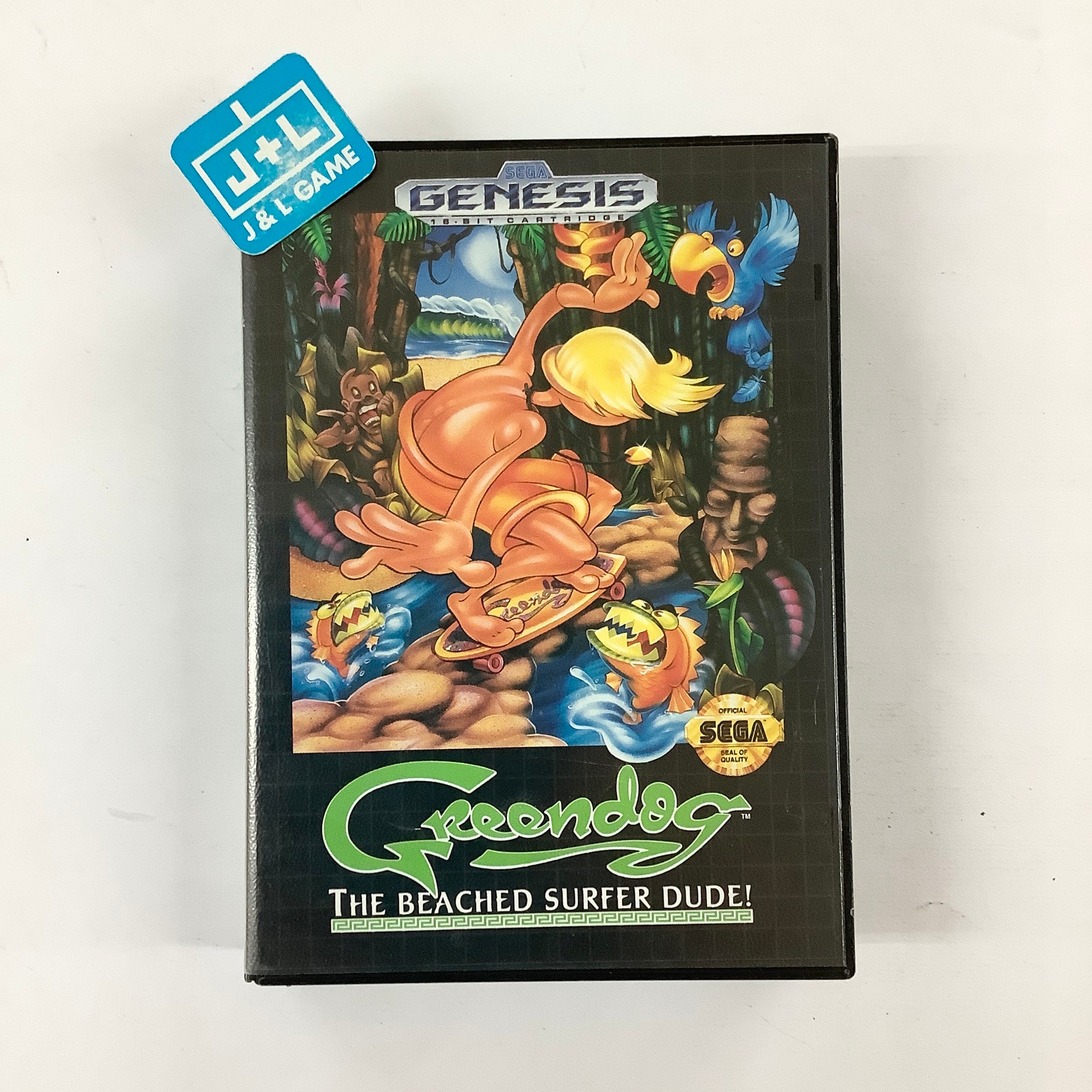 Greendog: The Beached Surfer Dude! - (SG) SEGA Genesis [Pre-Owned] Video Games Sega   