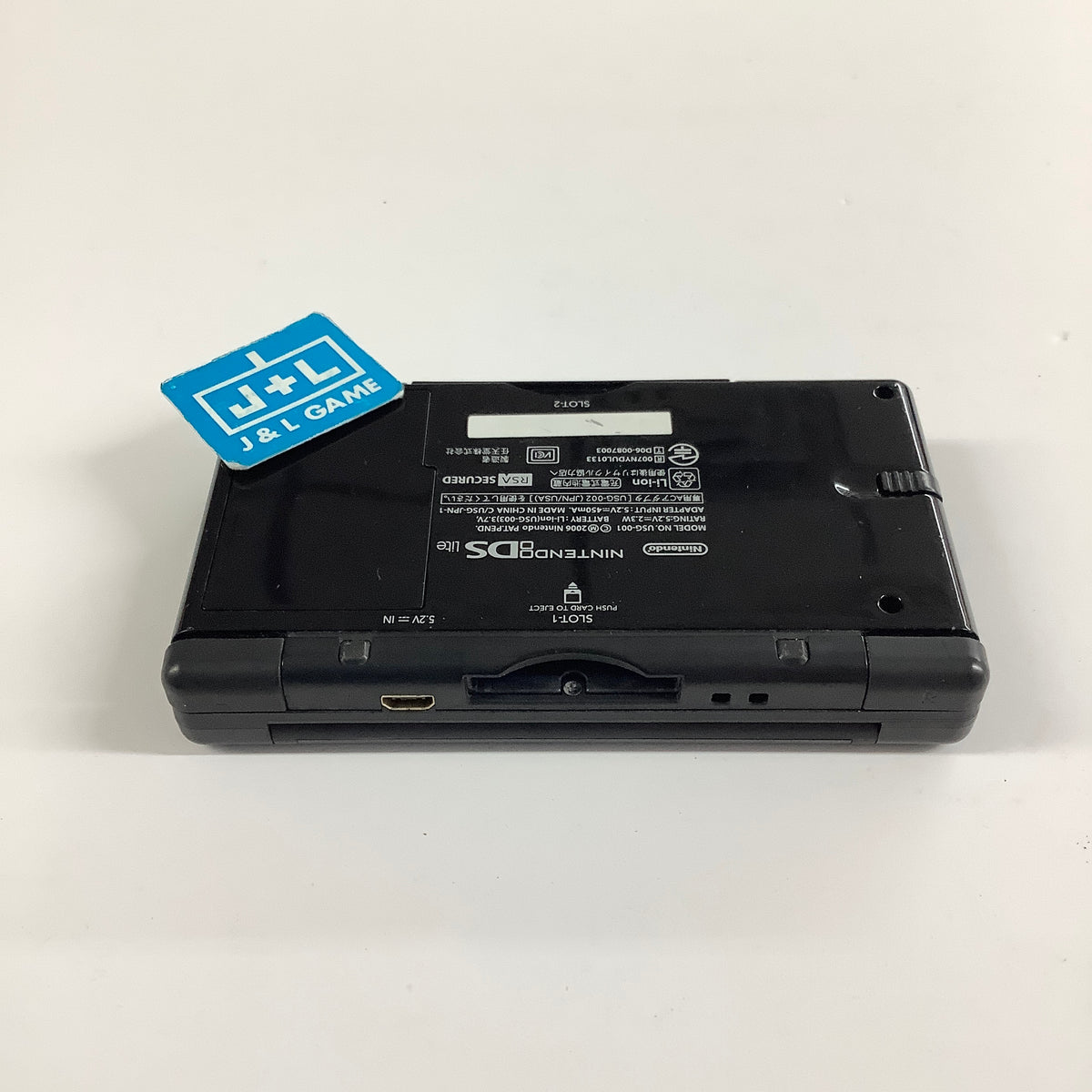 Nintendo DS Lite Console (Onyx) - (NDS) Nintendo DS [Pre-Owned] Consoles Nintendo
