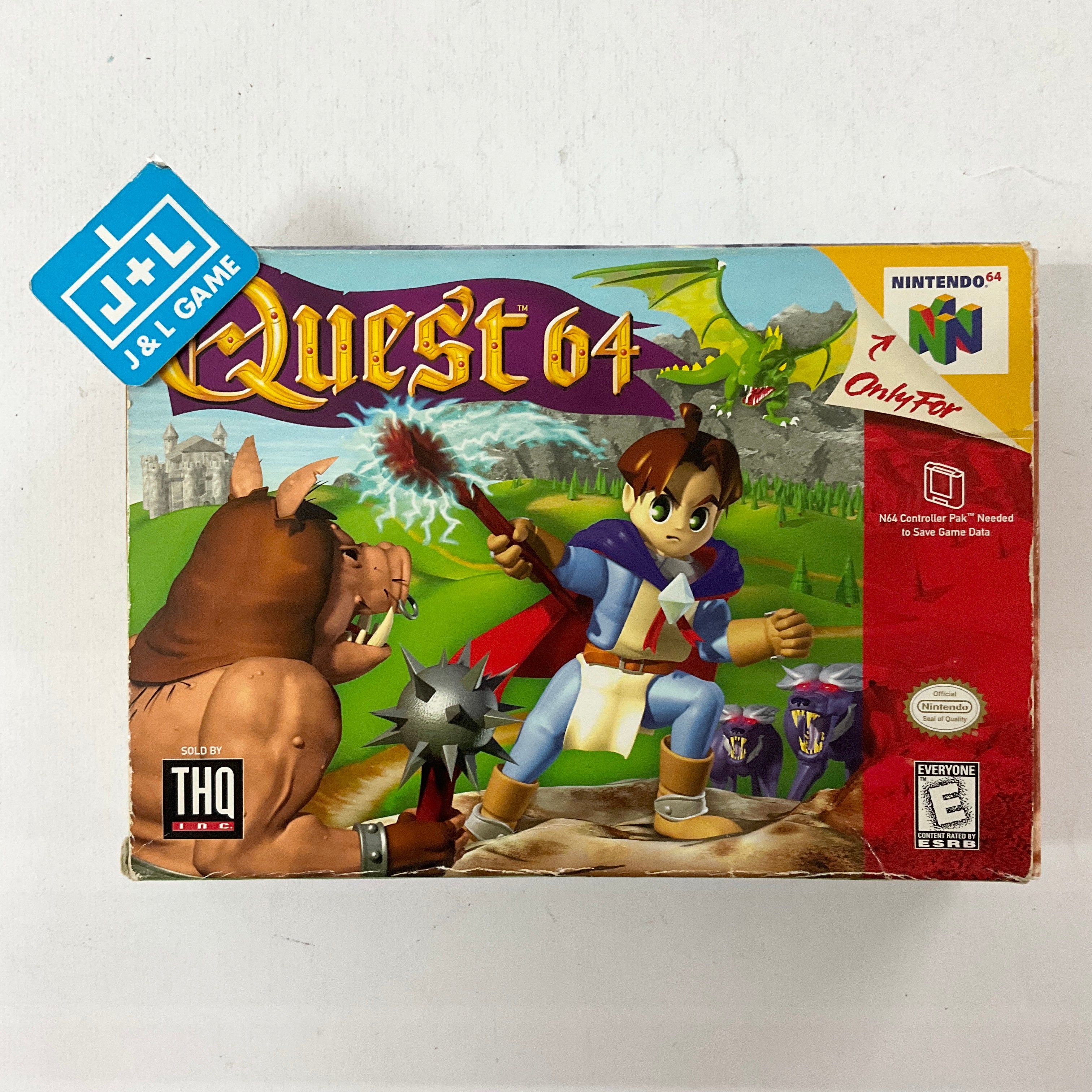 Quest 64 - (N64) Nintendo 64 [Pre-Owned] Video Games THQ