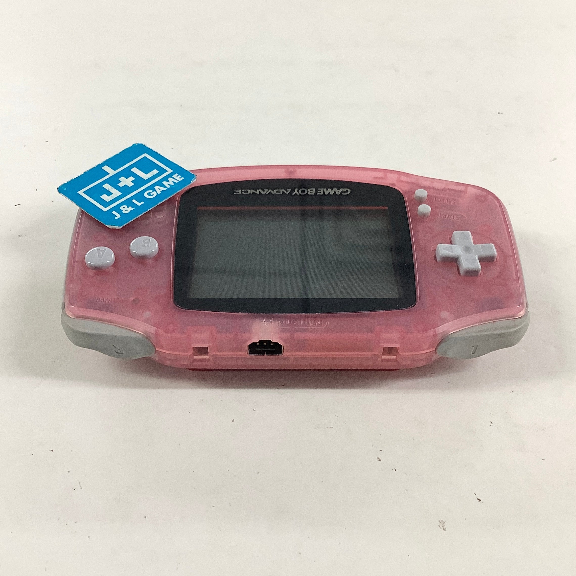 Nintendo Game Boy Advance Console (Clear Pink) - (GBA) Game Boy Advance [Pre-Owned] Consoles Nintendo