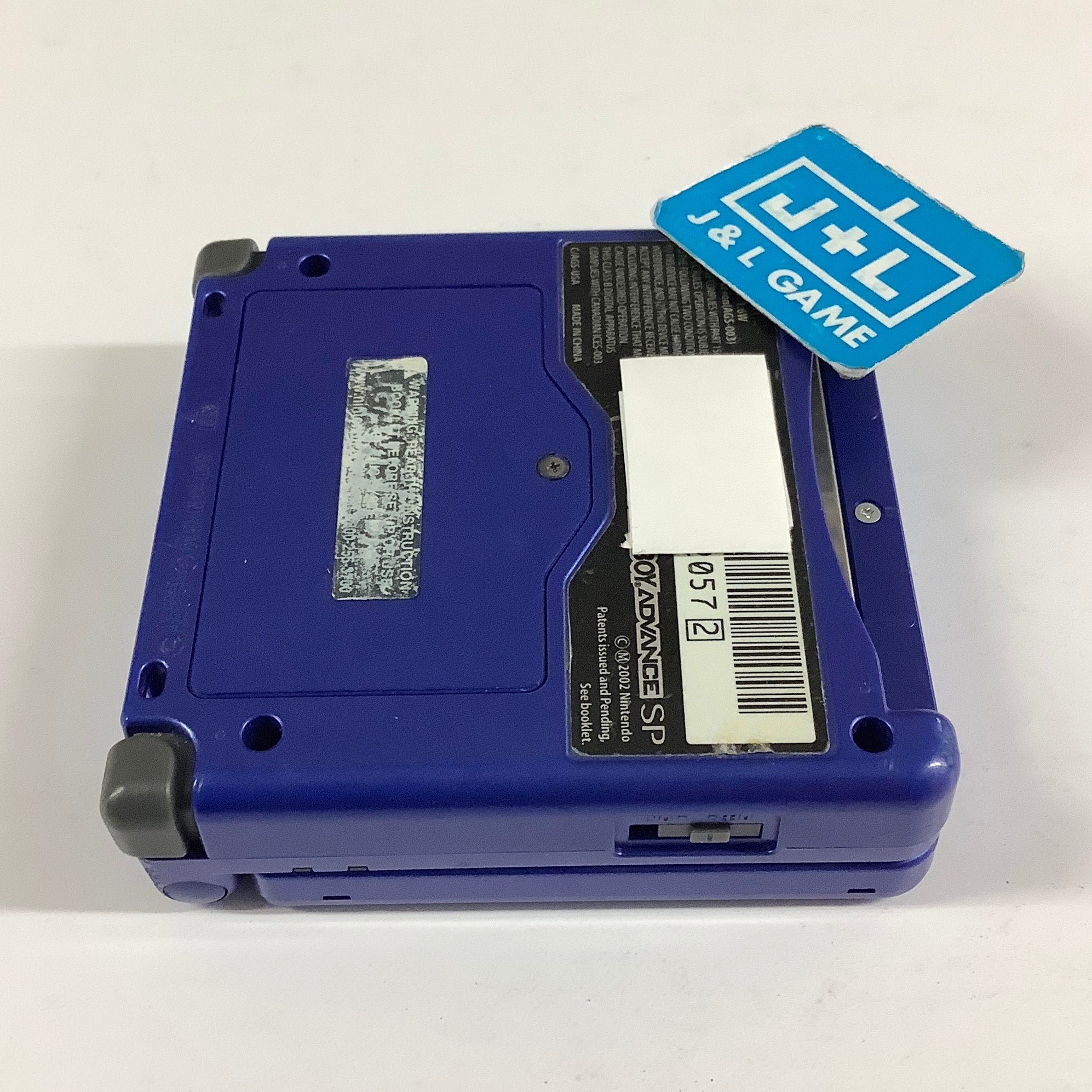 Nintendo Game Boy Advance SP Console AGS-001 (Cobalt Blue) - (GBA) Game Boy Advance SP [Pre-Owned]