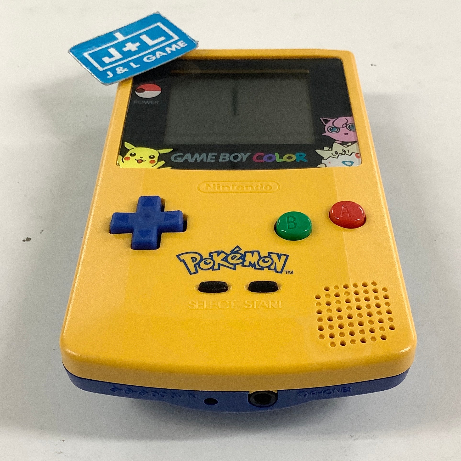 Nintendo Game Boy Color Console (Pokemon Yellow) - (GBC) Game Boy Color [Pre-Owned]