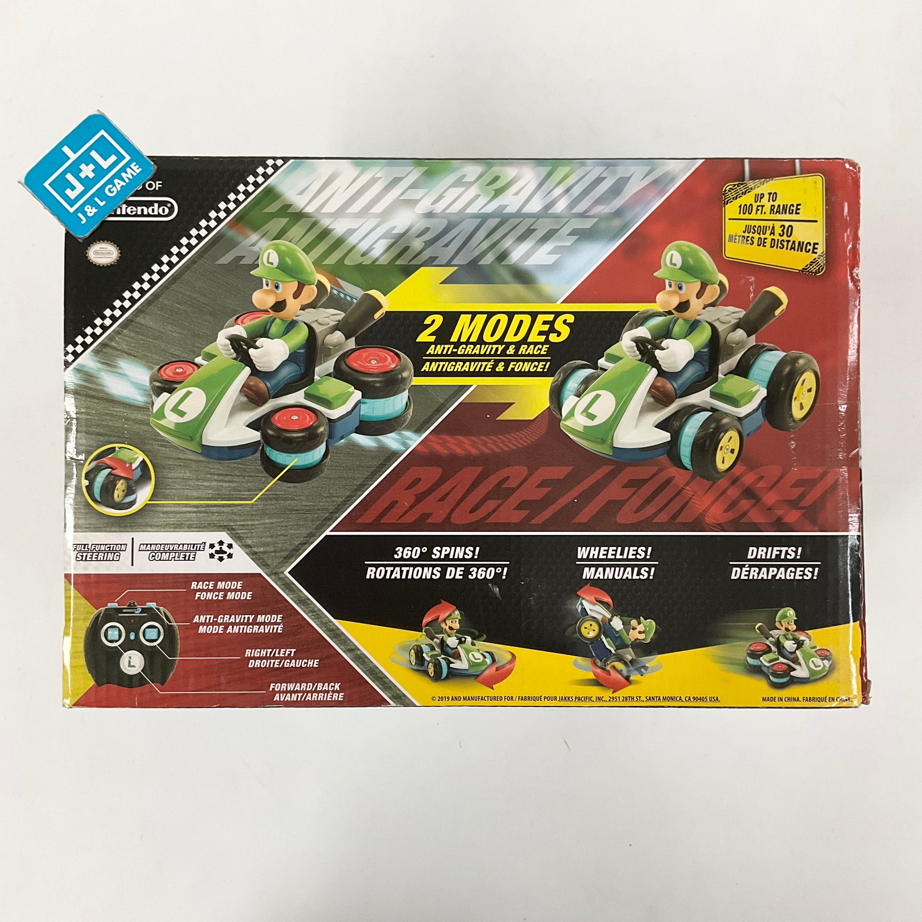 Nintendo Super Mario Kart 8 Anti-Gravity Mini RC Racer 2.4GHZ (Luigi) Toy NIntendo