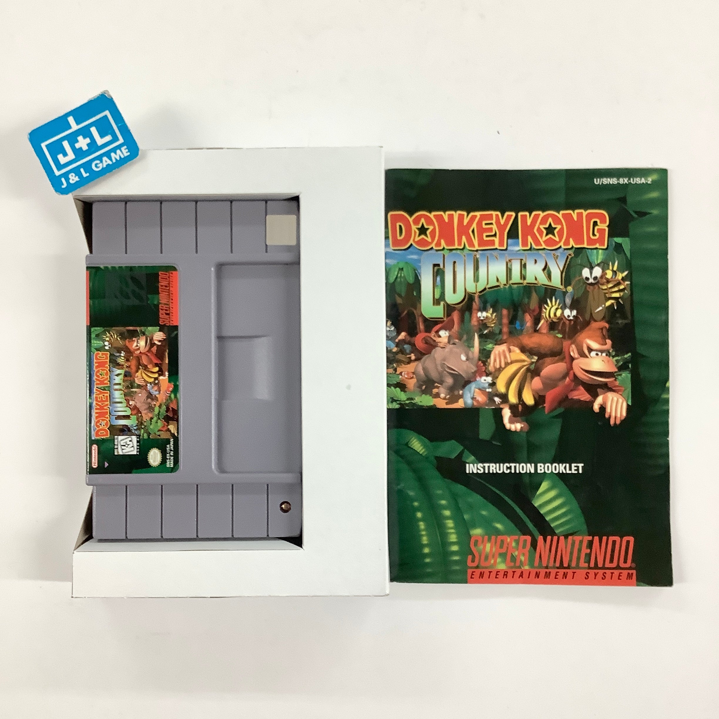 Donkey Kong Country - (SNES) Super Nintendo [Pre-Owned] Video Games Nintendo