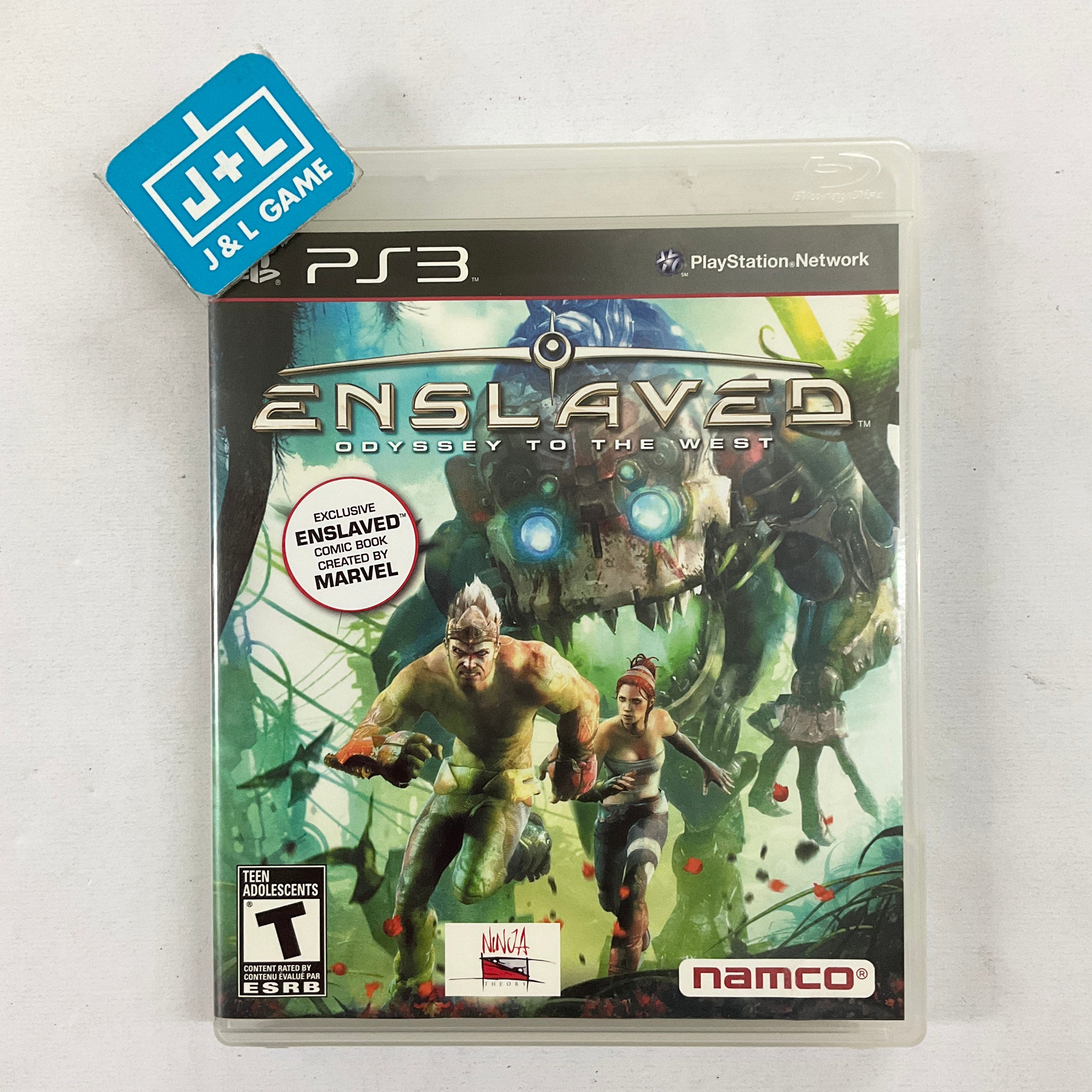 Enslaved: Odyssey to the West (With Comic Book) - (PS3) PlayStation 3 [Pre-Owned] Video Games Namco Bandai Games