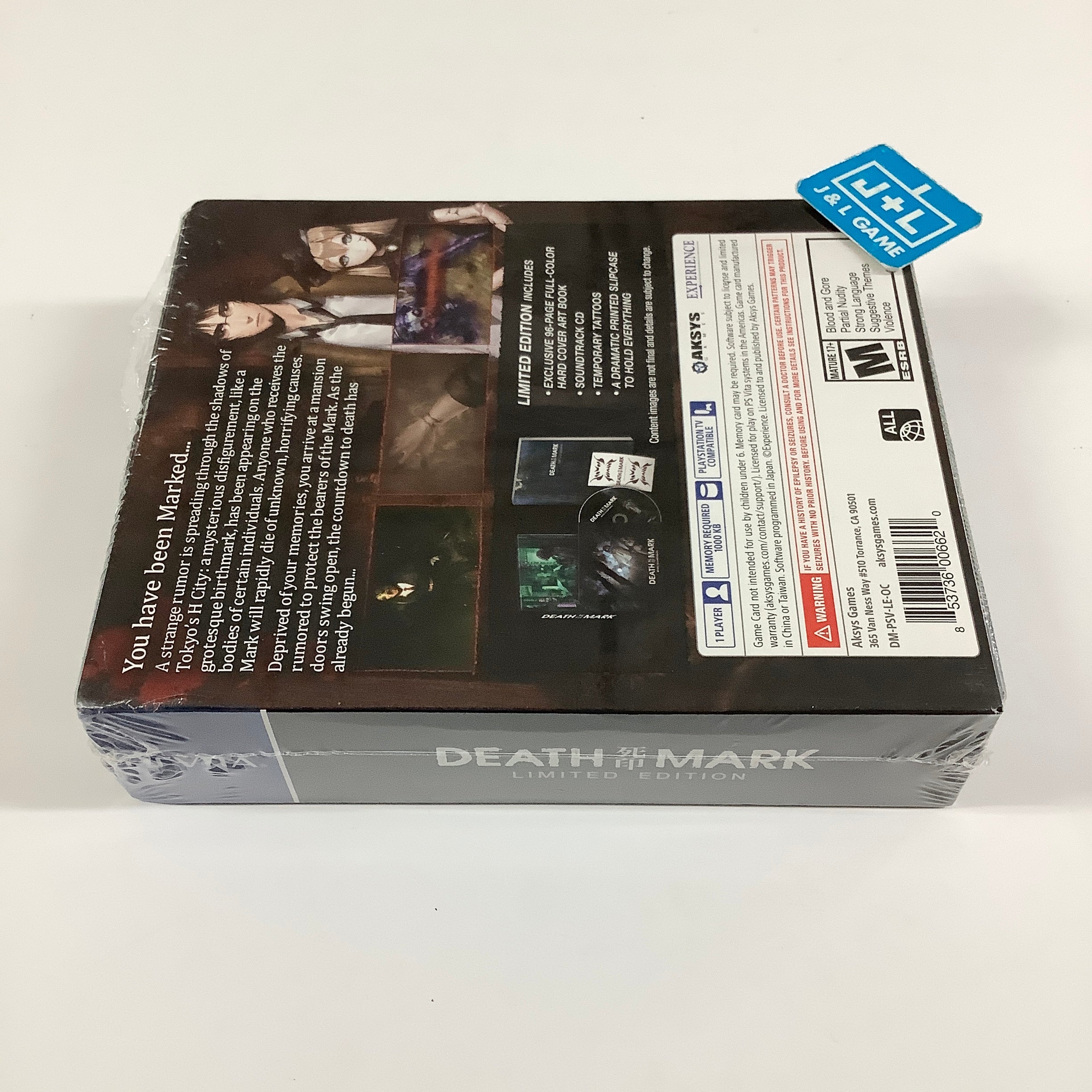 Death Mark (Limited Edition) - (PS4) PlayStation 4 Video Games Aksys Games