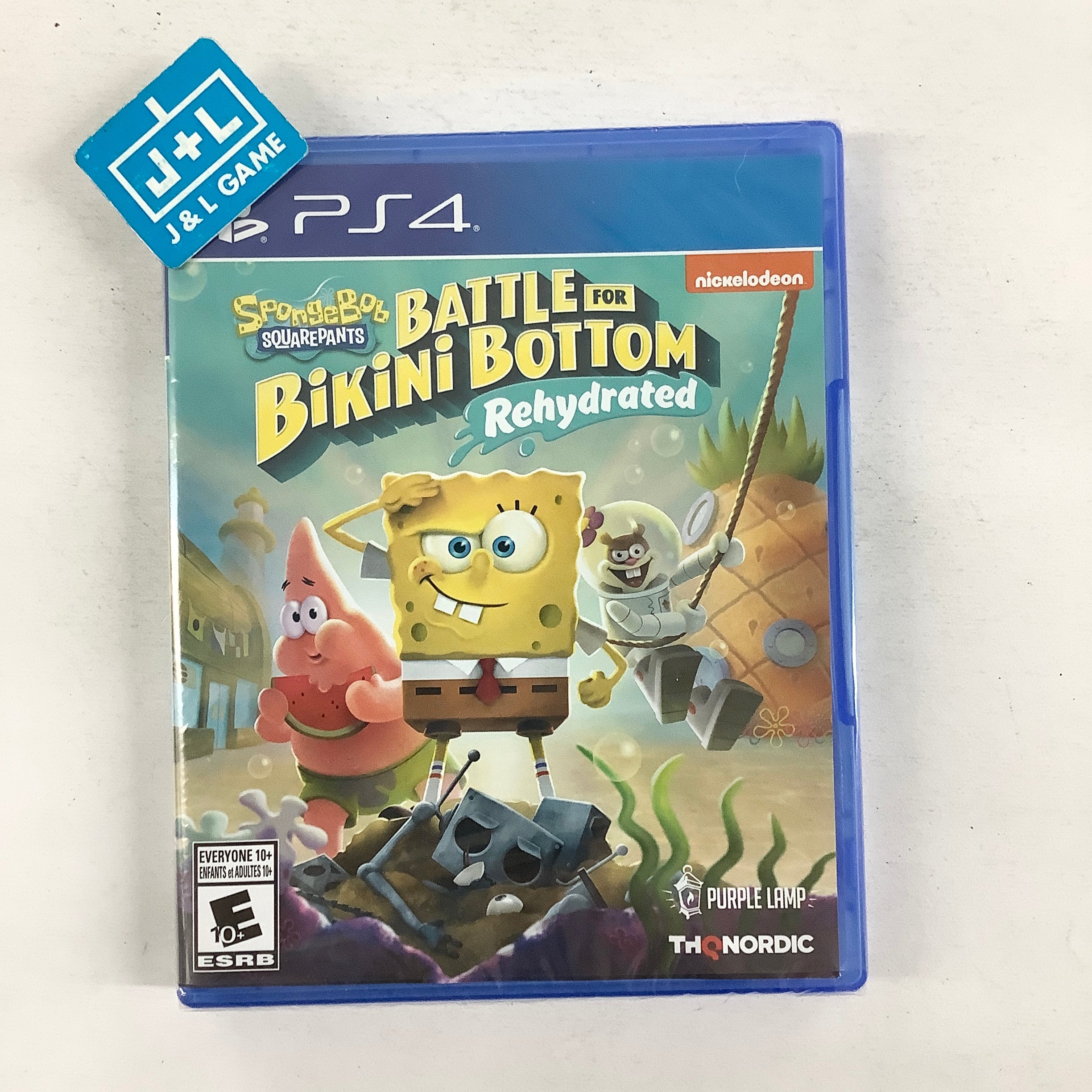 Spongebob Squarepants: Battle for Bikini Bottom - Rehydrated - (PS4) PlayStation 4 Video Games THQ Nordic