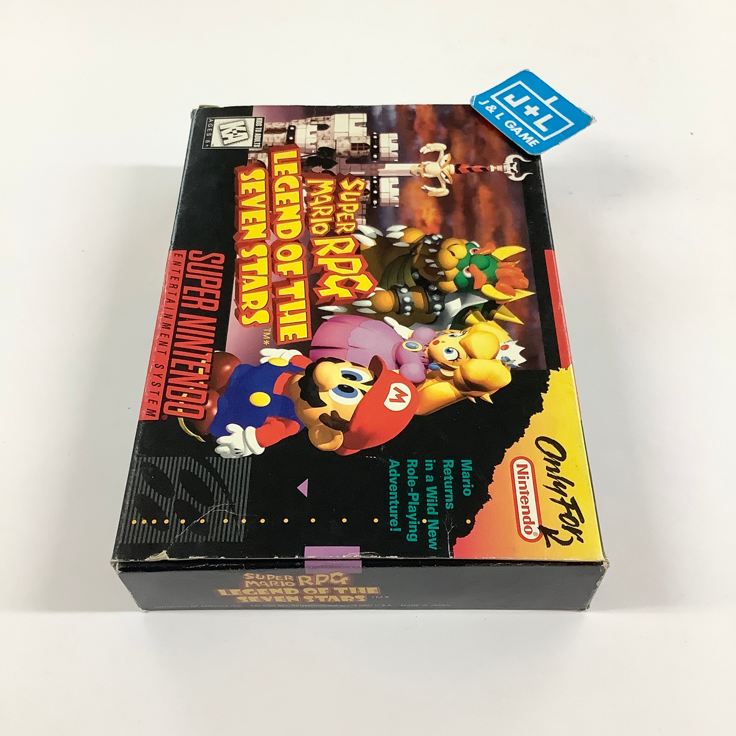 Super Mario RPG: Legend of the Seven Stars - (SNES) Super Nintendo [Pre-Owned] Video Games Nintendo