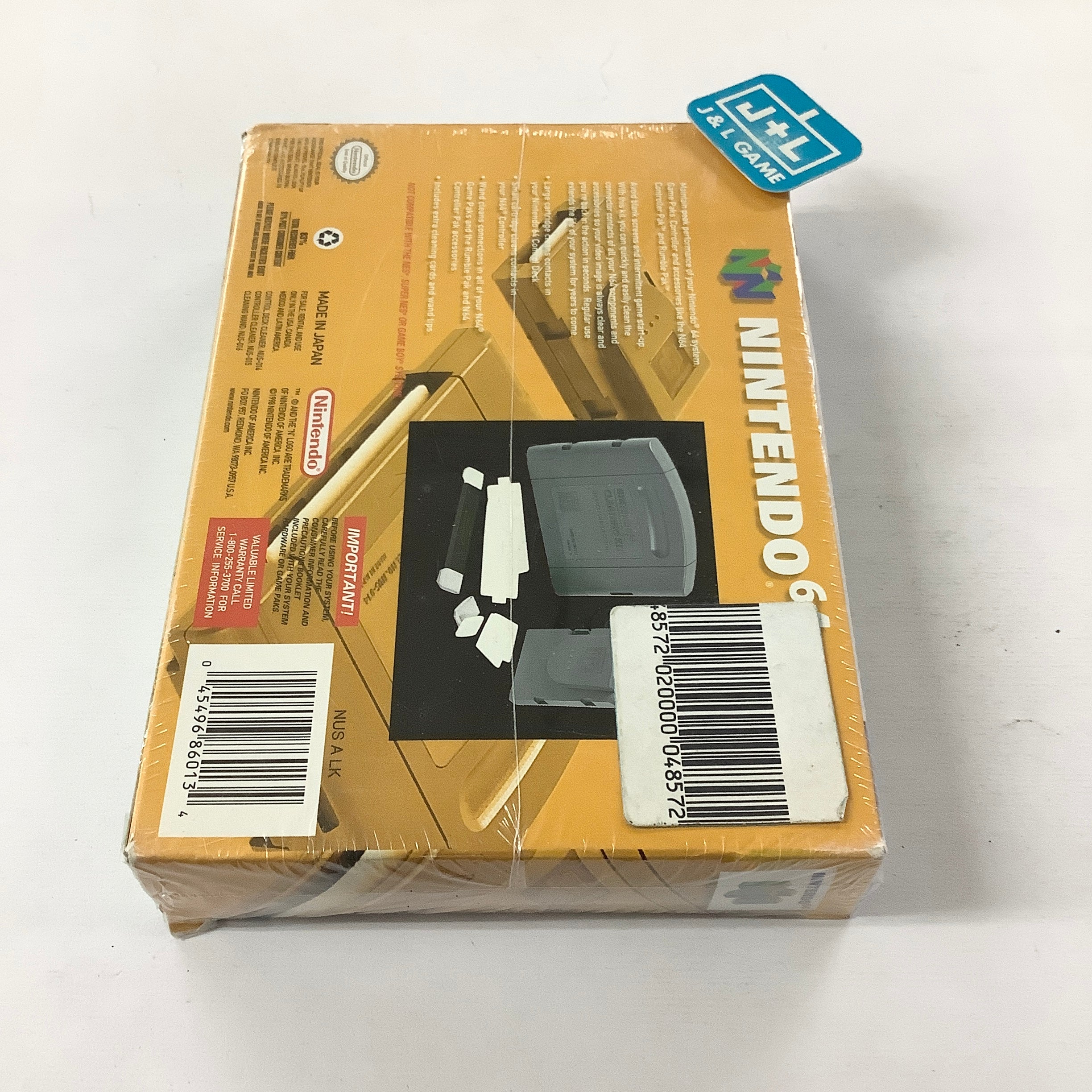 Nintendo 64 Cleaning Kit - (N64) Nintendo 64 | J&L Game