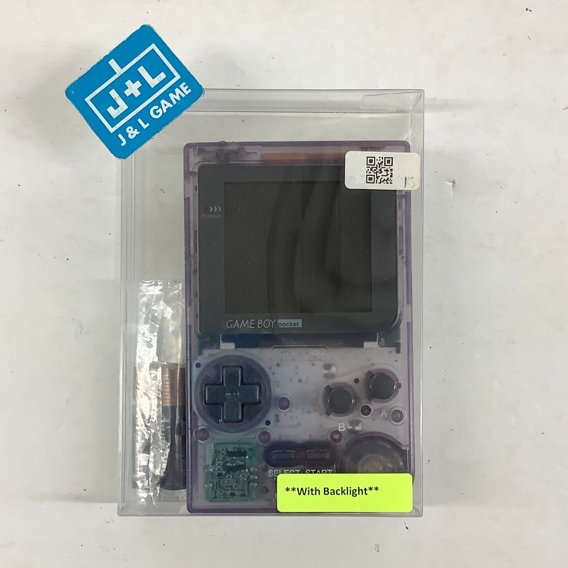 Nintendo Game Boy Pocket (Clear Purple with Backlight) - (GBP) Game Boy Pocket [Pre-Owned] Consoles Nintendo