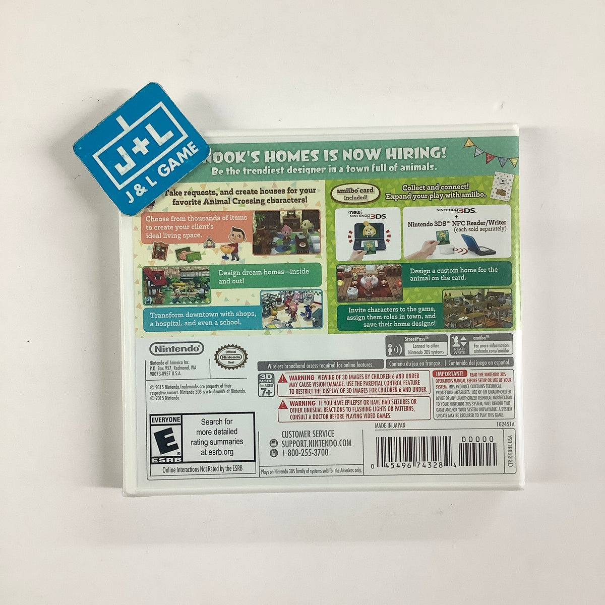 Animal Crossing: Happy Home Designer - Nintendo 3DS Video Games Nintendo