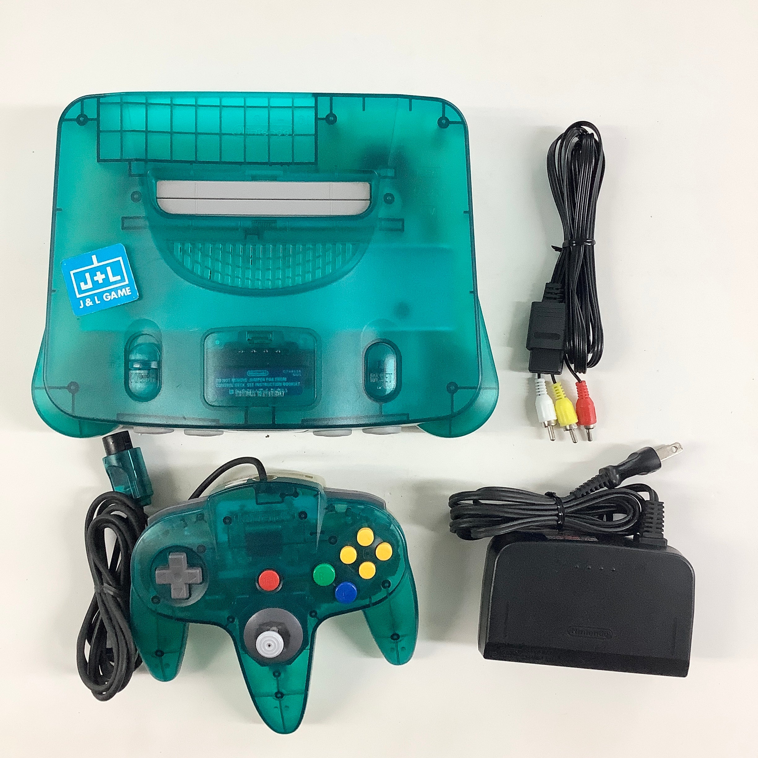 Nintendo 64 Hardware Console (Clear Blue) - (N64) Nintendo 64 [Pre-Owned] (Japanese Import) Consoles Nintendo