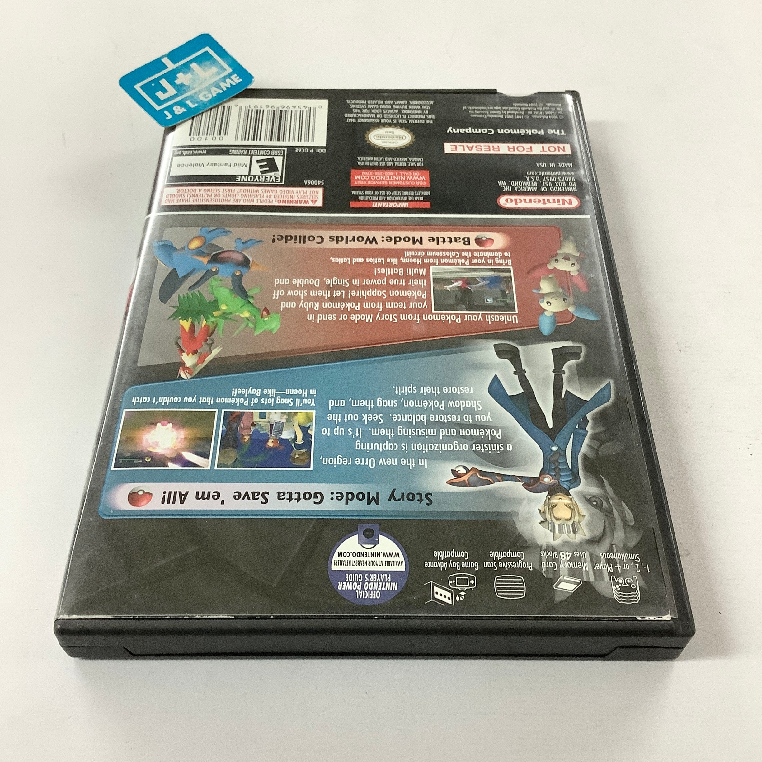 Pokemon Colosseum with Bonus Disc - (GC) GameCube [Pre-Owned] Video Games Nintendo   