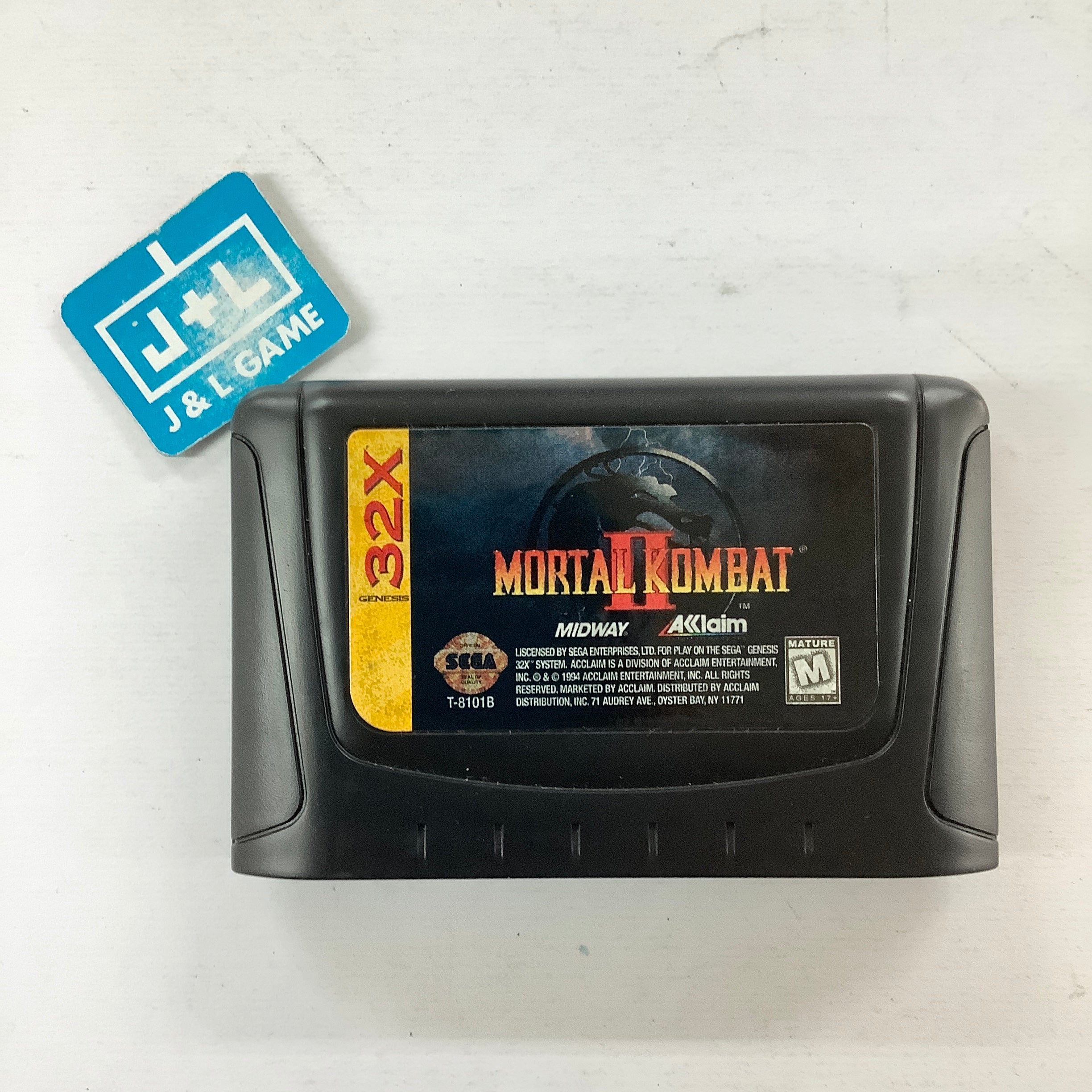 Mortal Kombat II - SEGA 32X [Pre-Owned] Video Games Acclaim   