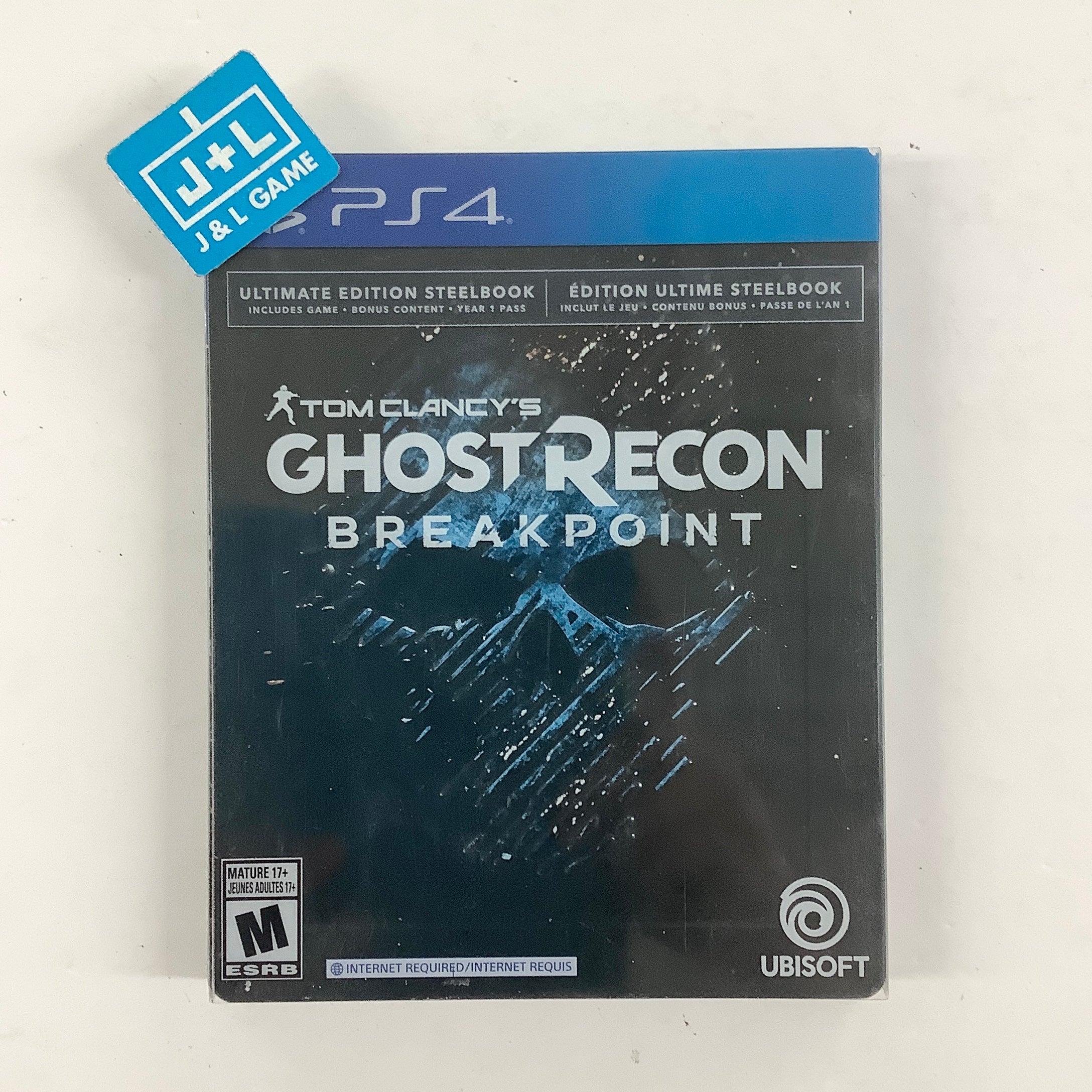 Tom Clancy's Ghost Recon: Breakpoint (Ultimate Steelbook) - (PS4) PlayStation 4 Video Games Ubisoft