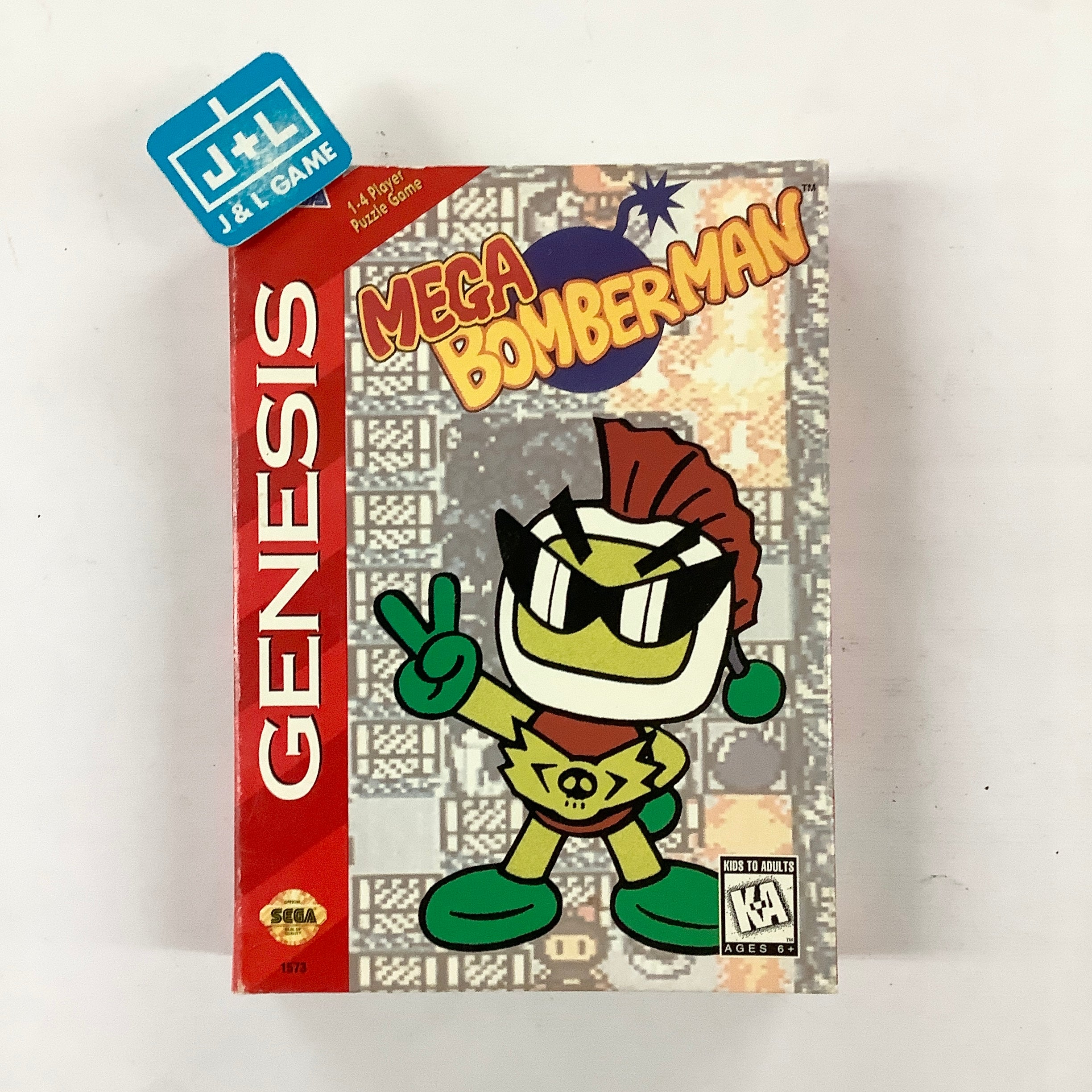 Mega Bomberman - (SG) SEGA Genesis [Pre-Owned] Video Games Sega   