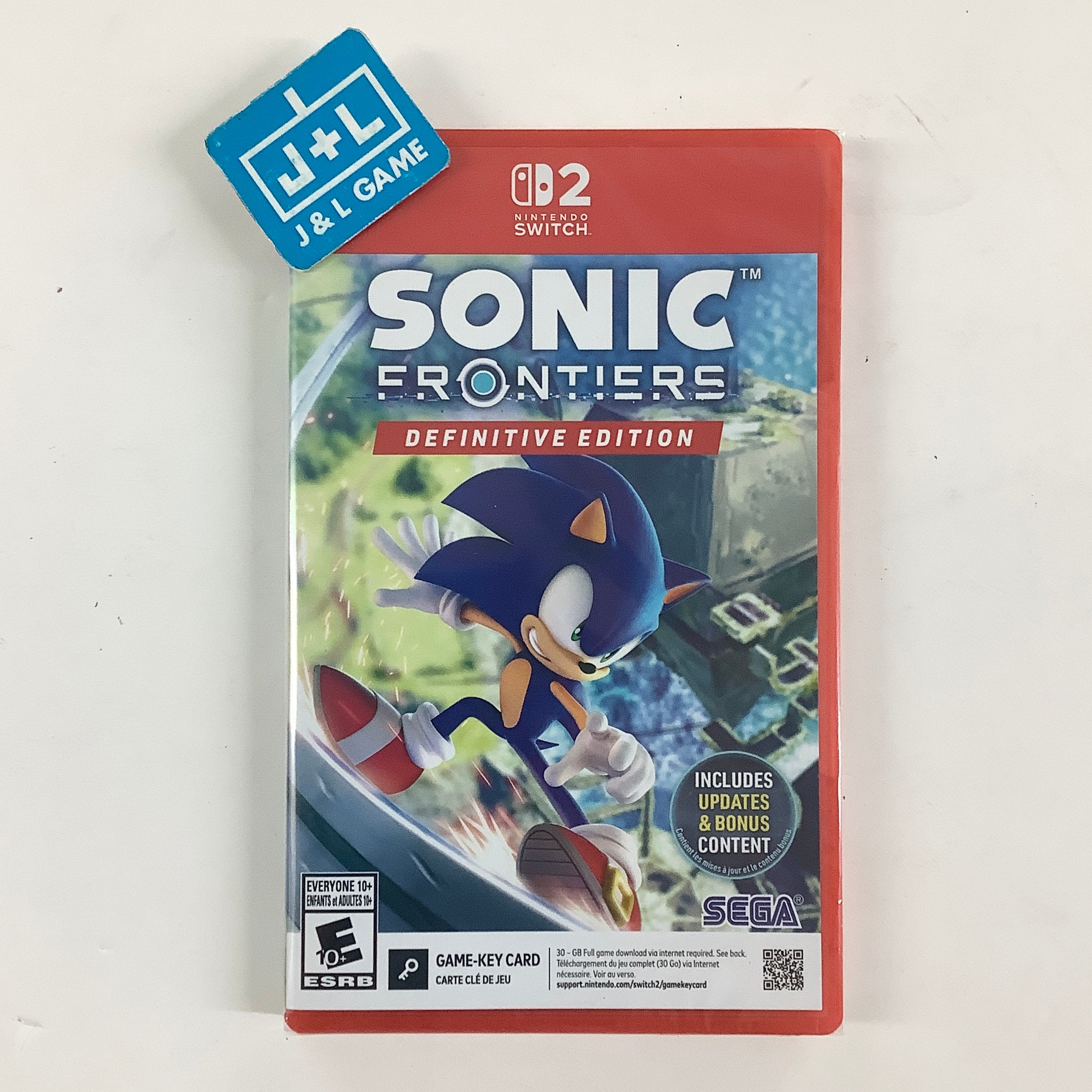 Sonic Frontiers: Definitive Edition - (NS2) Nintendo Switch 2