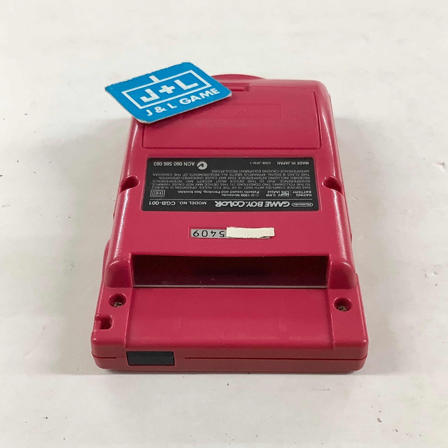 Nintendo Game Boy Color Console (Berry with Backlight) - (GBC) Game Boy Color [Pre-Owned]