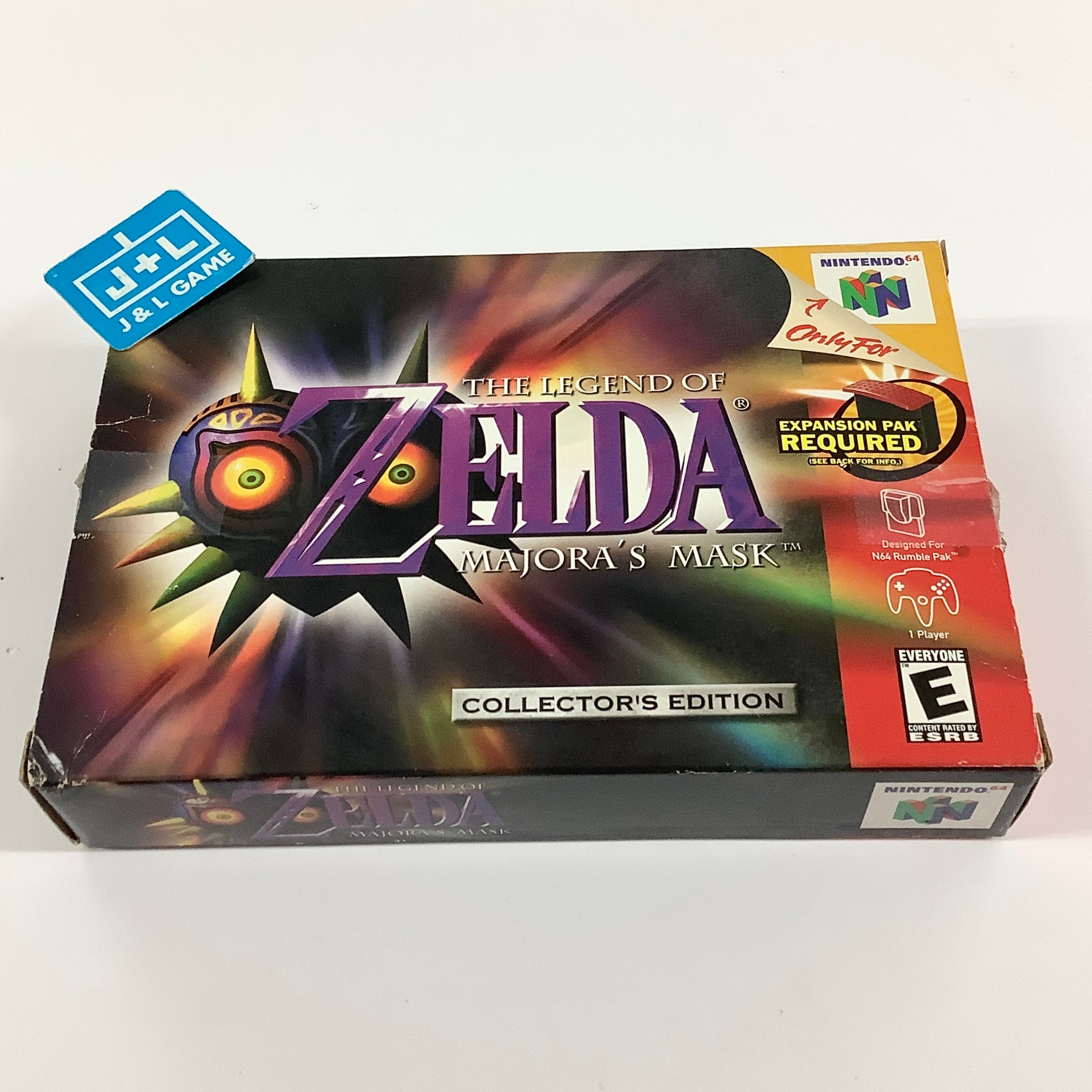The Legend of Zelda: Majora's Mask Collector's Edition (Hologram 3D Label) - (N64) Nintendo 64 [Pre-Owned] Video Games Nintendo