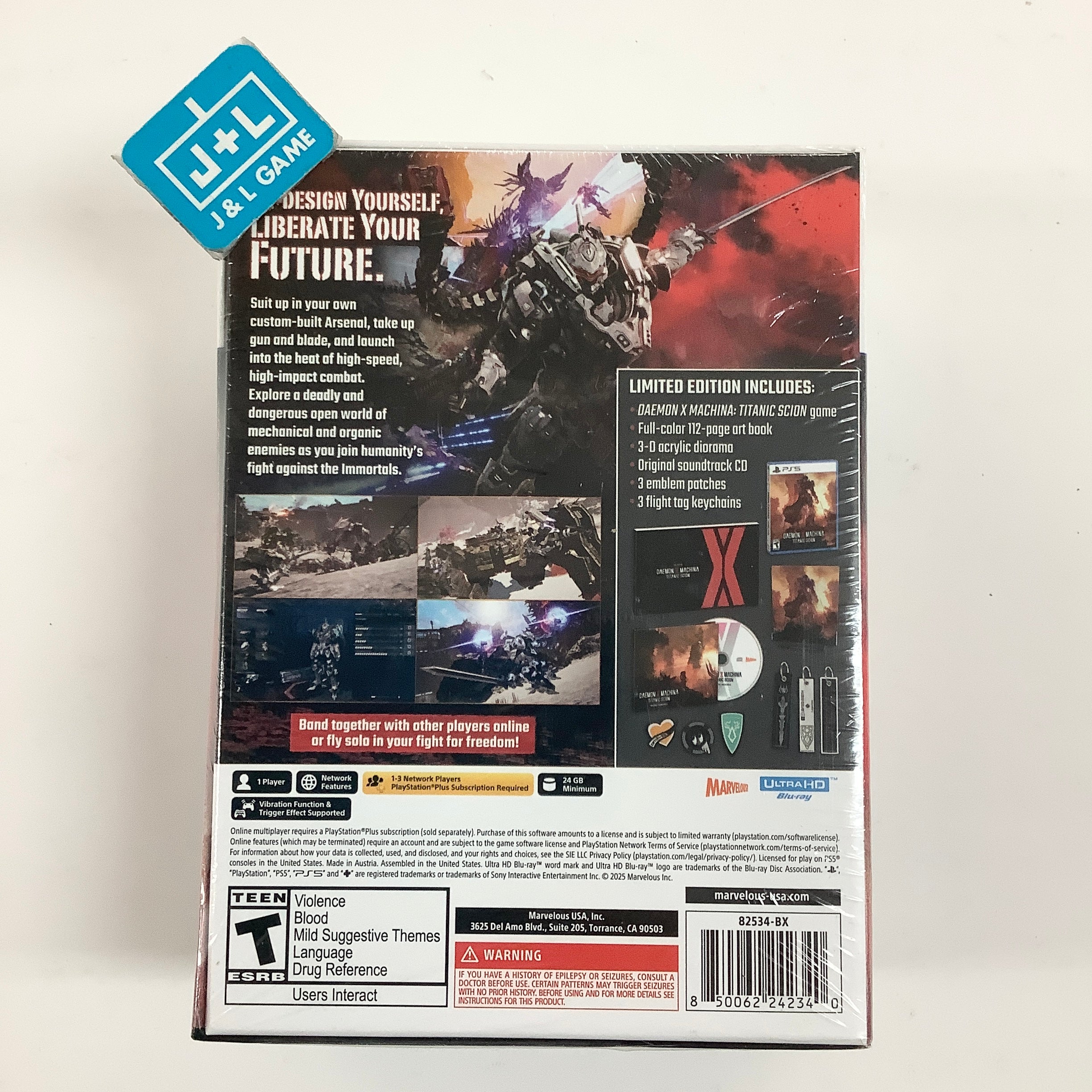 Daemon X Machina: Titanic Scion (Limited Edition) - (PS5) PlayStation 5 Video Games XSEED Games