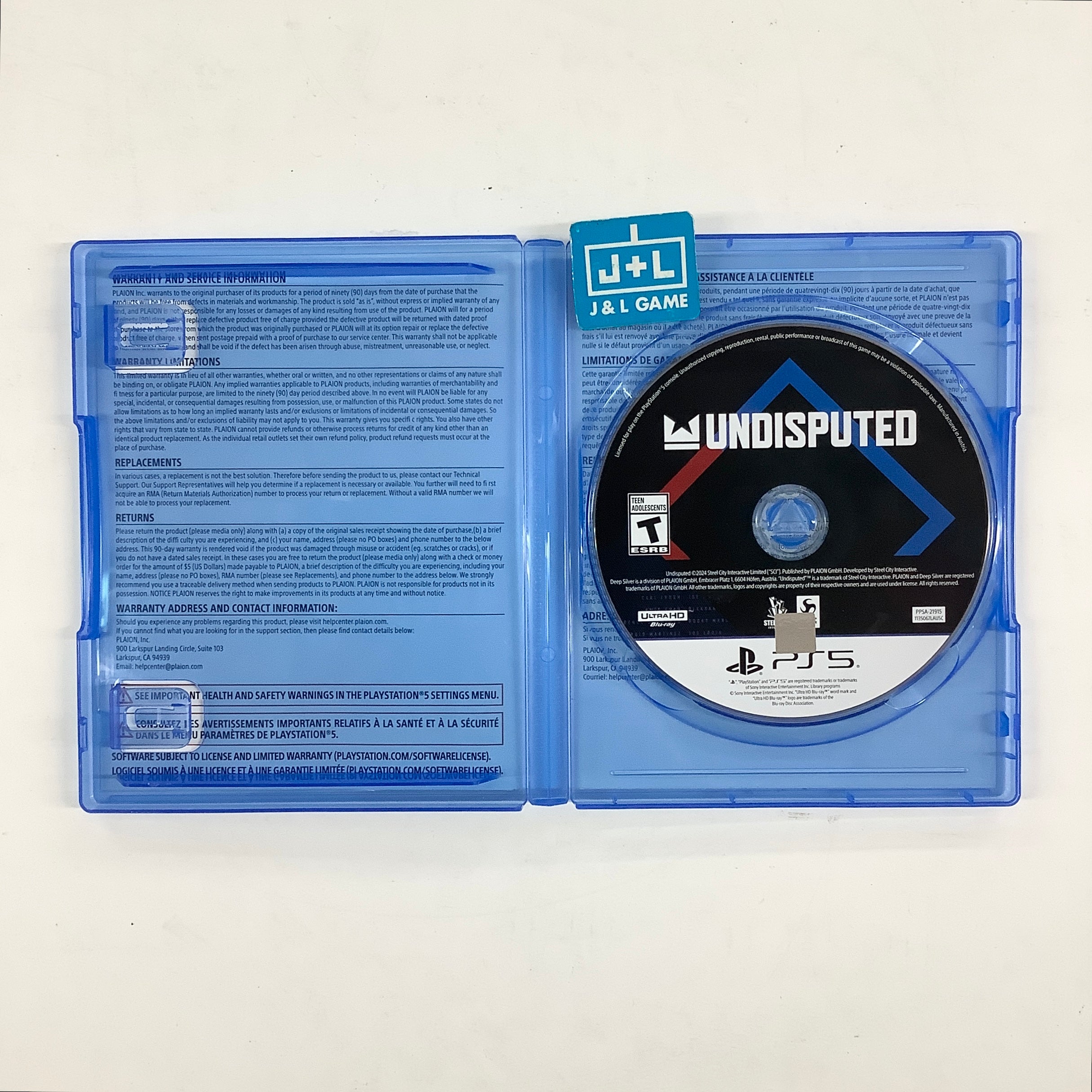 Undisputed - (PS5) PlayStation 5 [Pre-Owned] Video Games Deep Silver