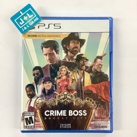 Crime Boss: Rockay City - (PS5) PlayStation 5 Video Games 505 Games   