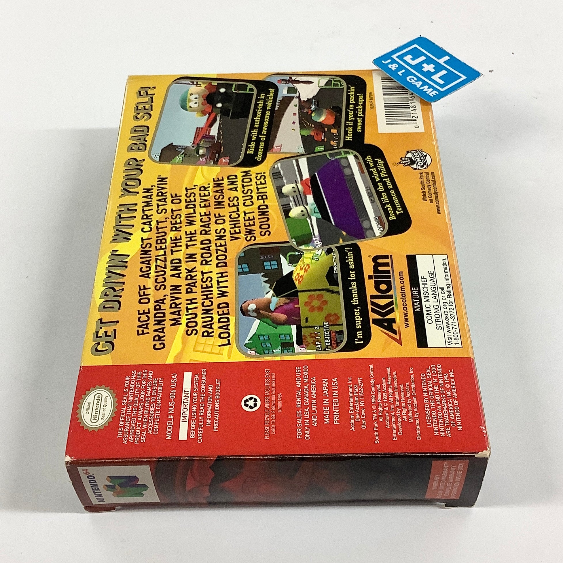 South Park Rally - (N64) Nintendo 64 [Pre-Owned] Video Games Acclaim