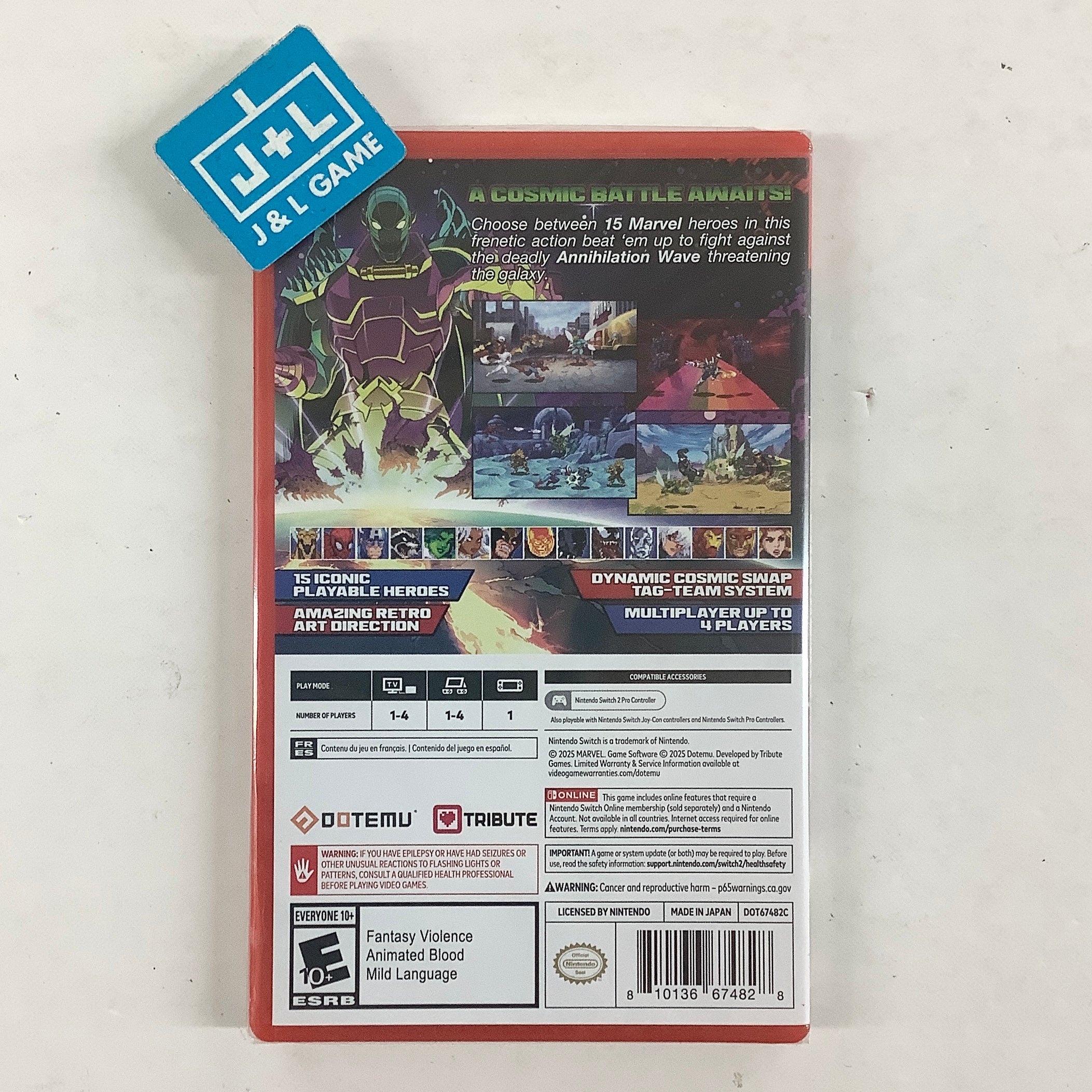Marvel Cosmic Invasion - (NS2) Nintendo Switch 2 Video Games U&I Entertainment
