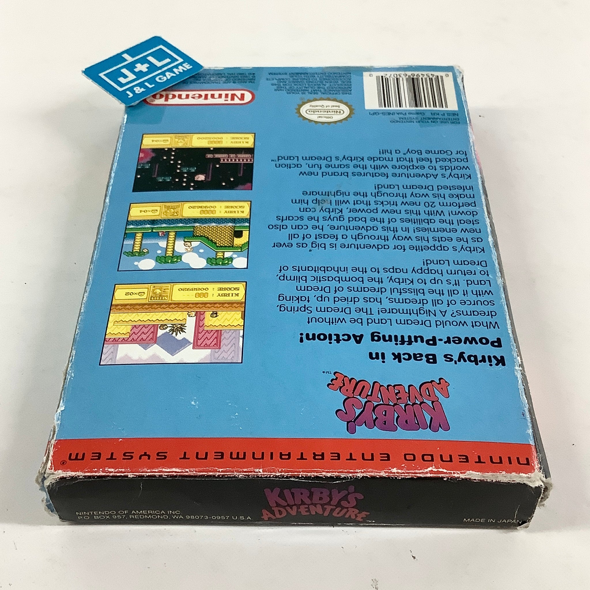 Kirby's Adventure - (NES) Nintendo Entertainment System [Pre-Owned] Video Games Nintendo