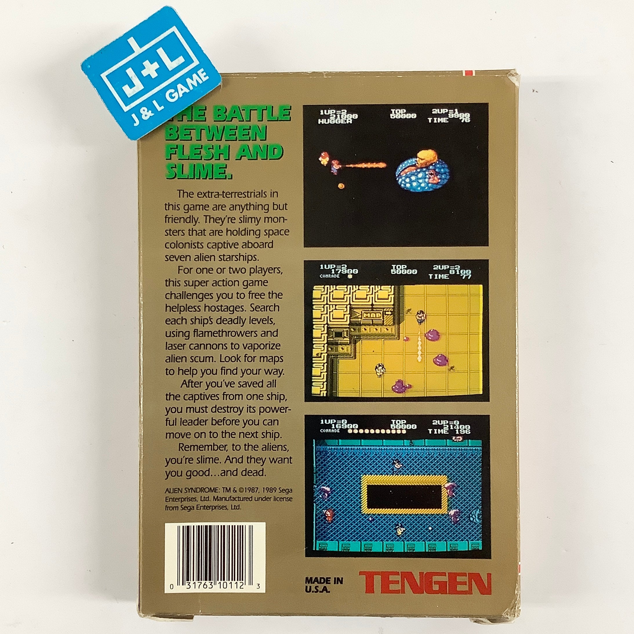 Alien Syndrome - (NES) Nintendo Entertainment System [Pre-Owned] Video Games Tengen